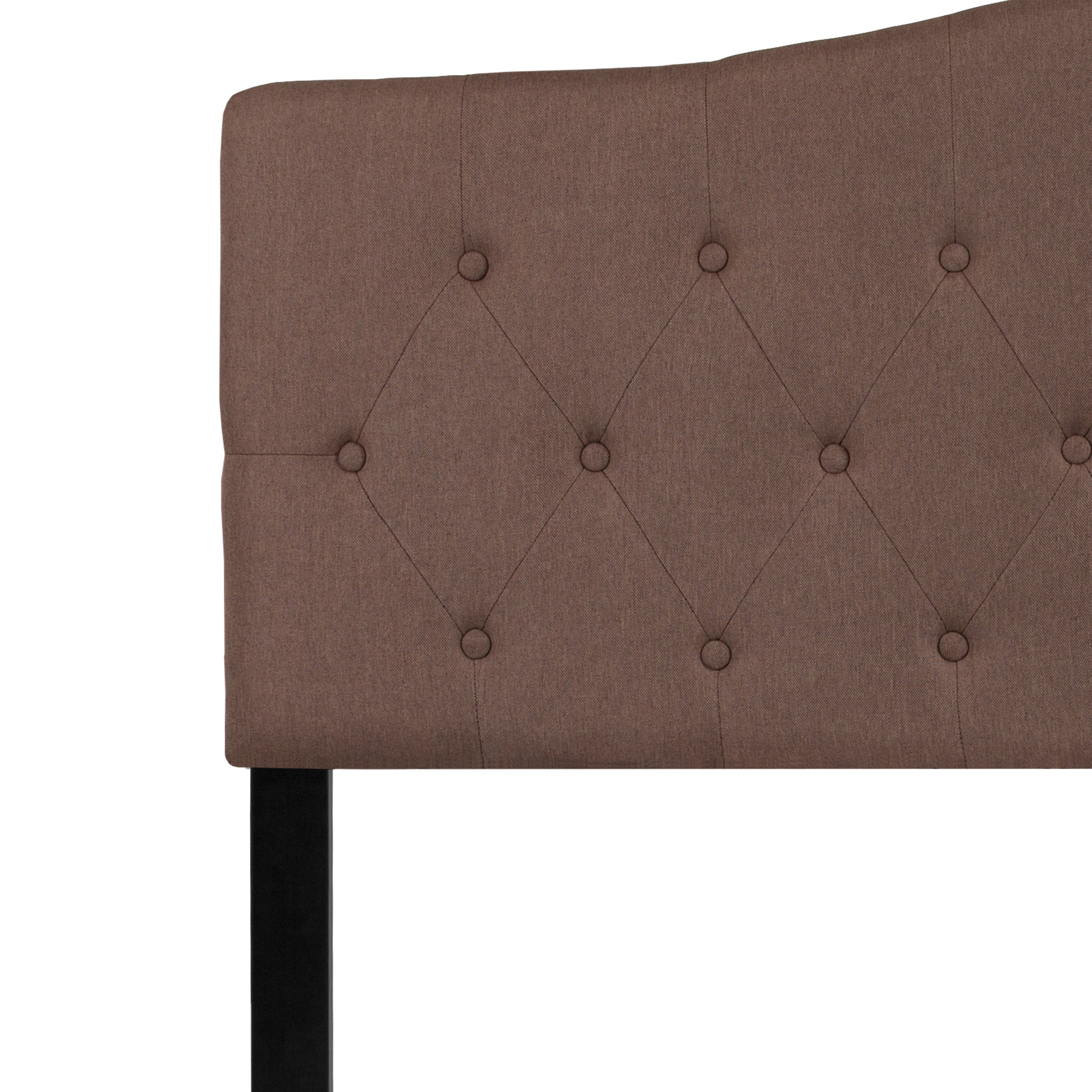 Cambridge Arched Button Tufted Upholstered Headboard