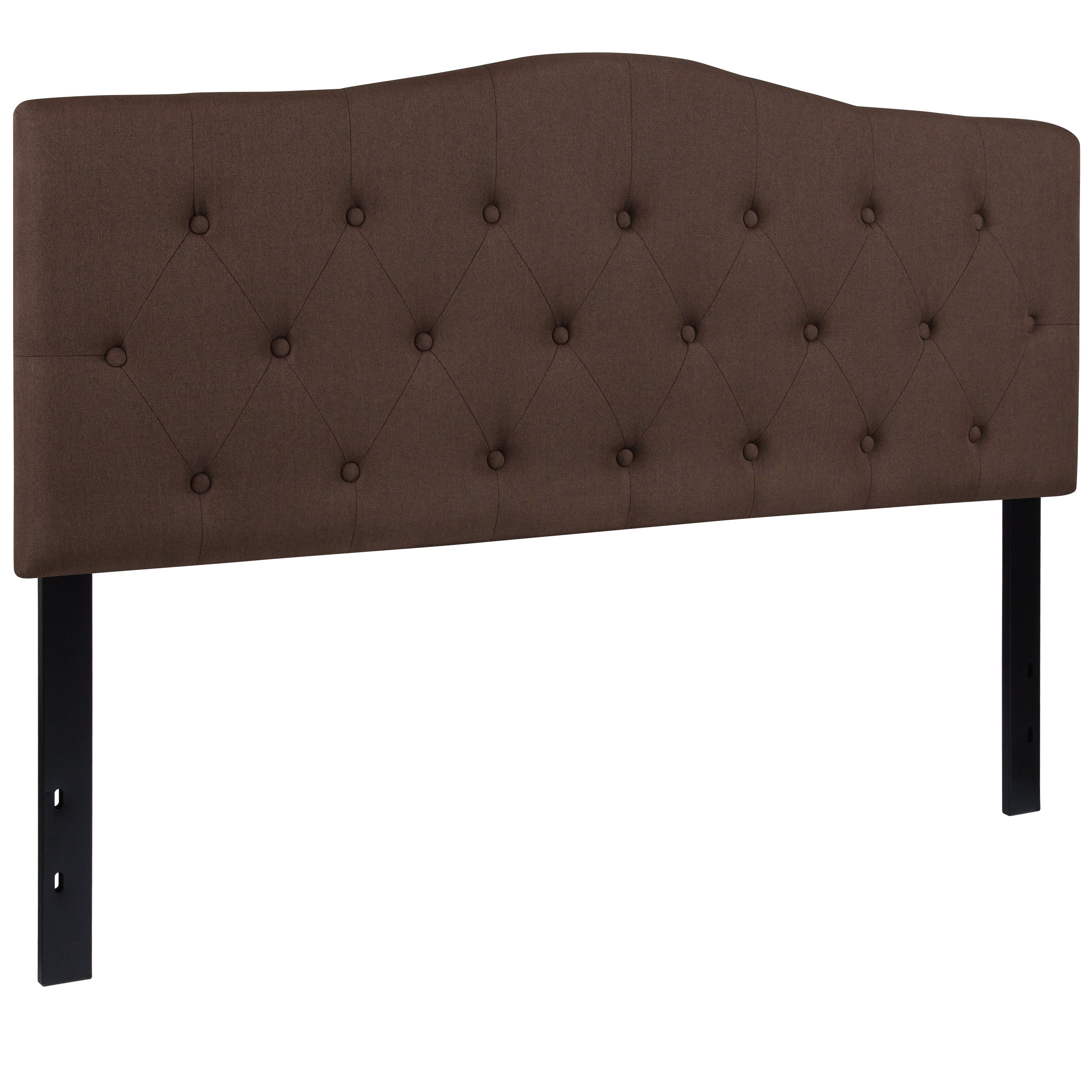 Cambridge Arched Button Tufted Upholstered Headboard