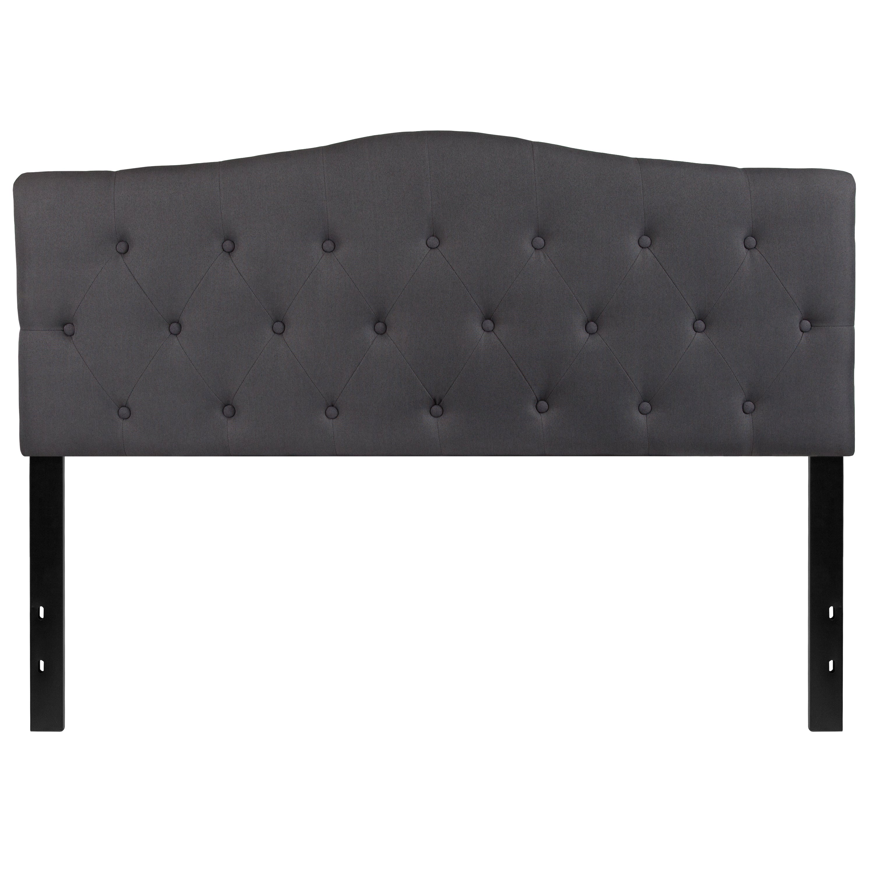 Cambridge Arched Button Tufted Upholstered Headboard