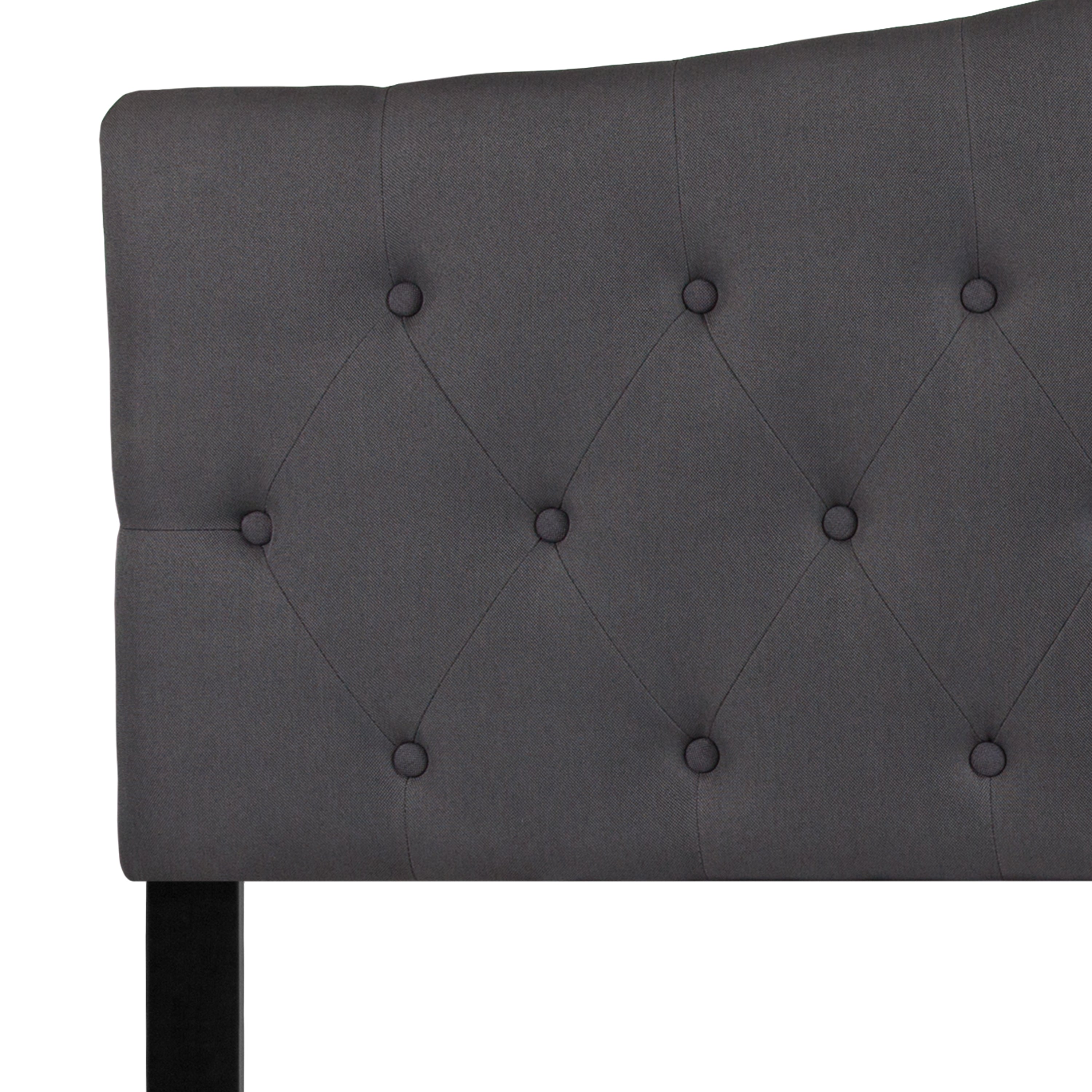 Cambridge Arched Button Tufted Upholstered Headboard