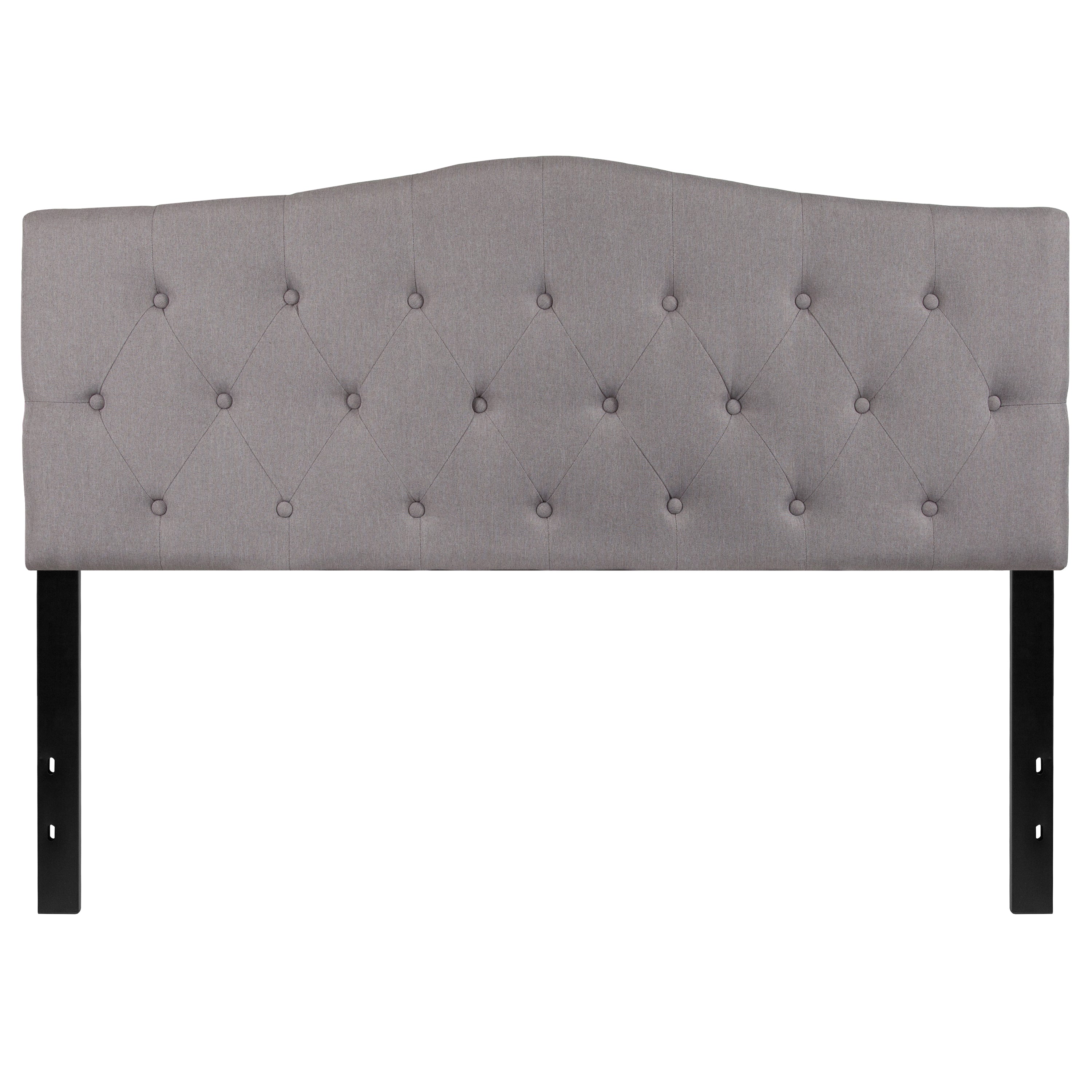Cambridge Arched Button Tufted Upholstered Headboard