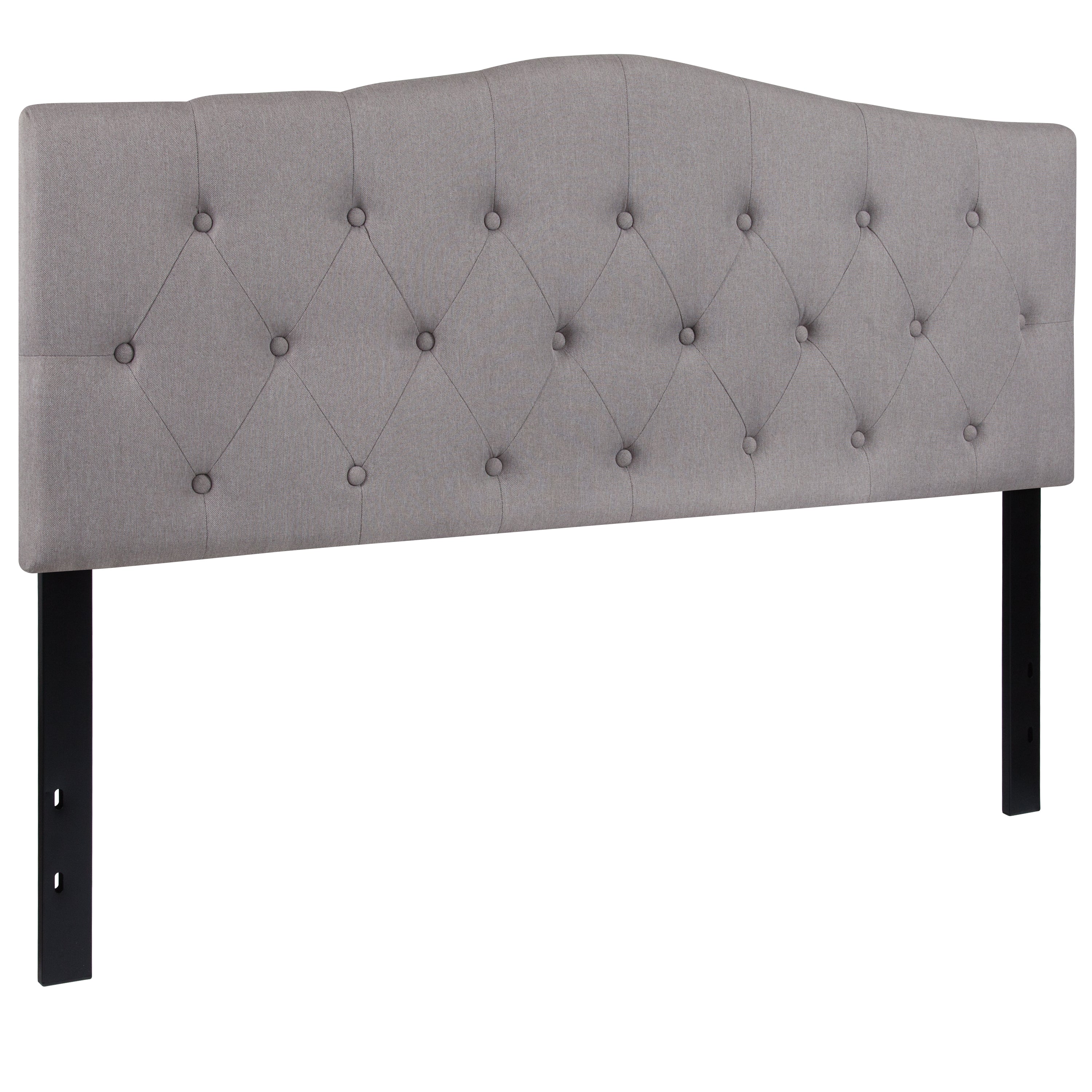 Cambridge Arched Button Tufted Upholstered Headboard