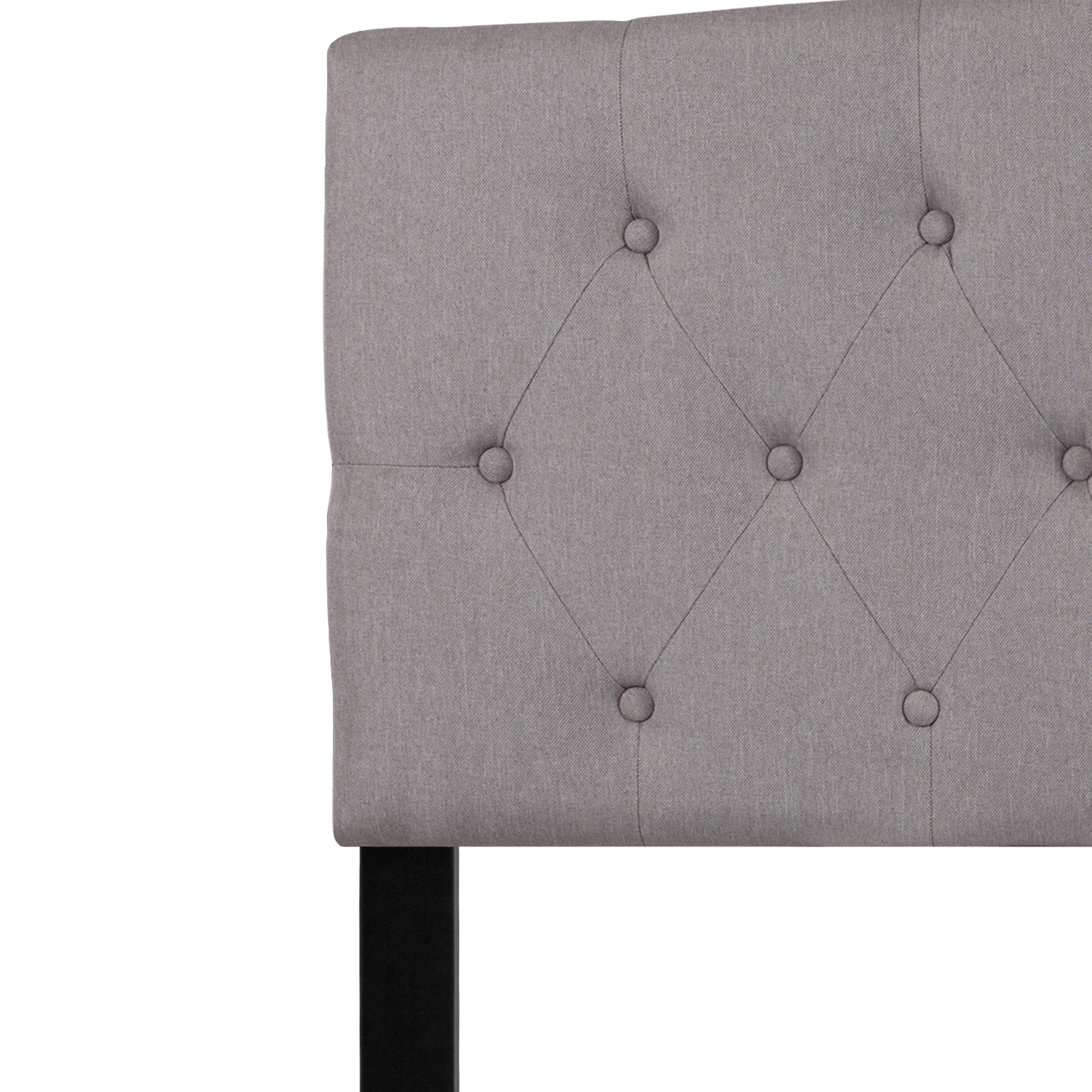 Cambridge Arched Button Tufted Upholstered Headboard
