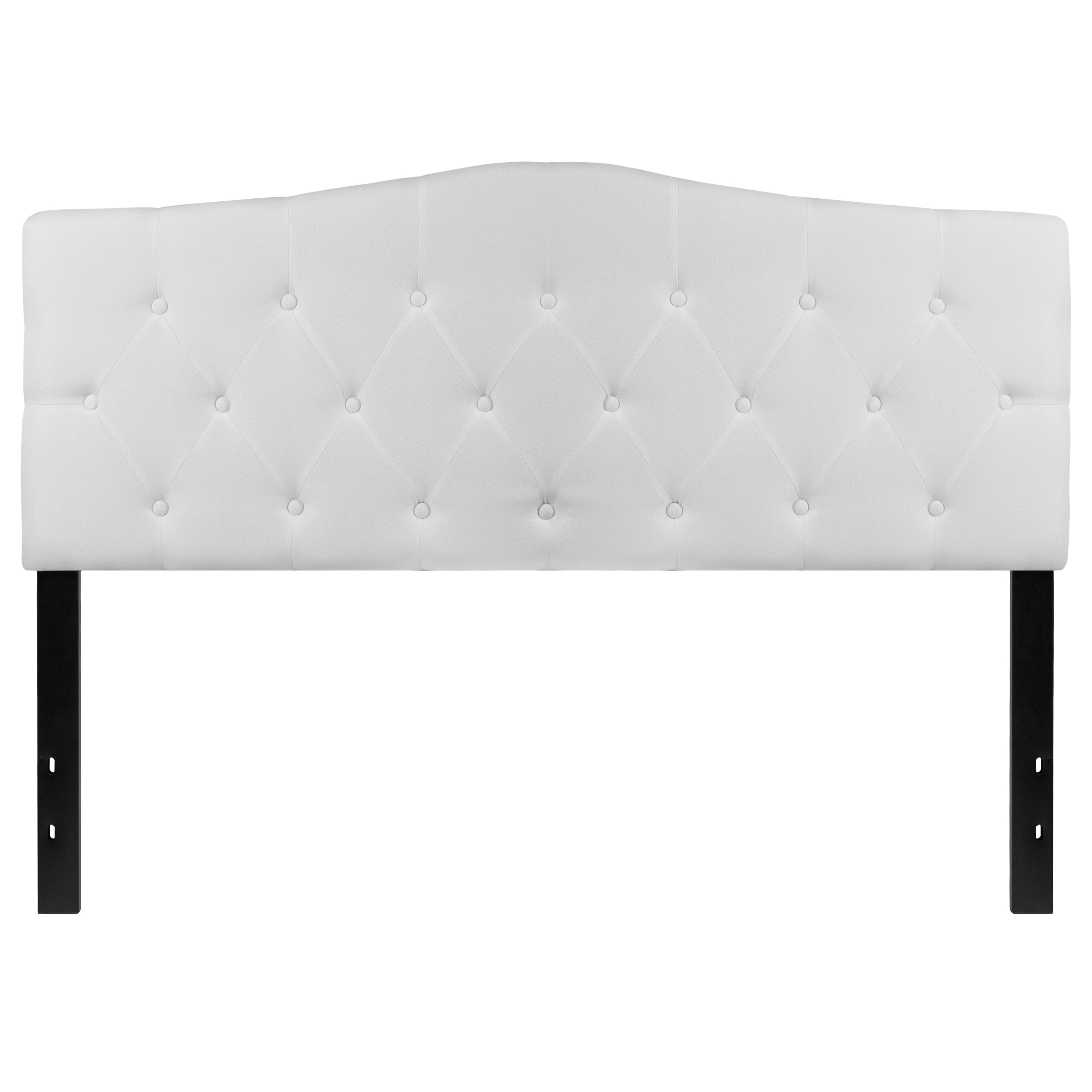 Cambridge Arched Button Tufted Upholstered Headboard