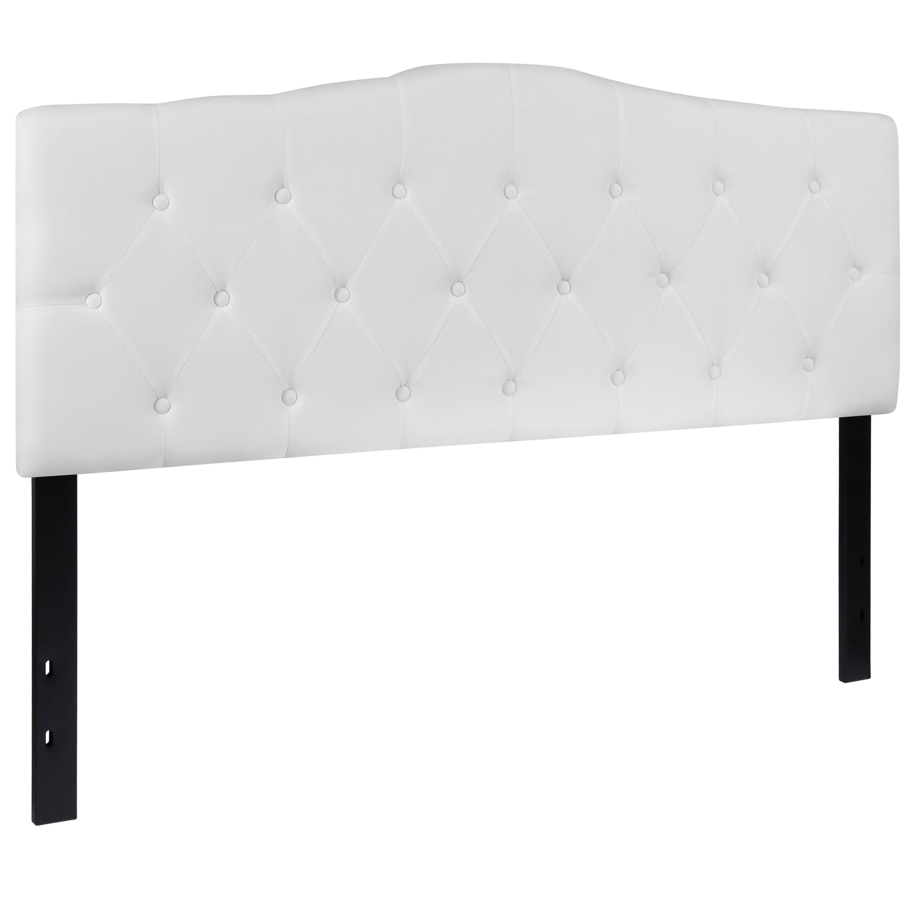 Cambridge Arched Button Tufted Upholstered Headboard