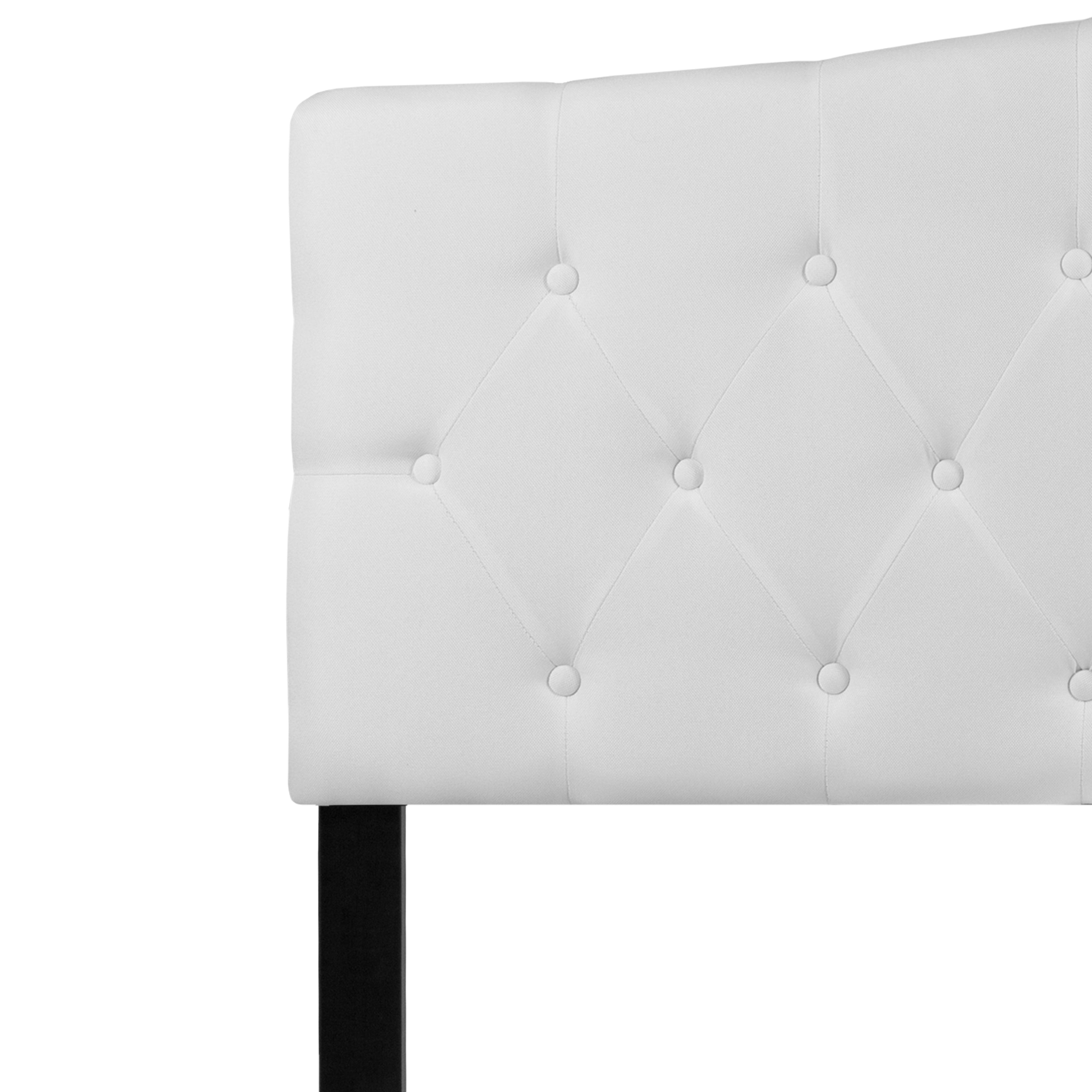 Cambridge Arched Button Tufted Upholstered Headboard
