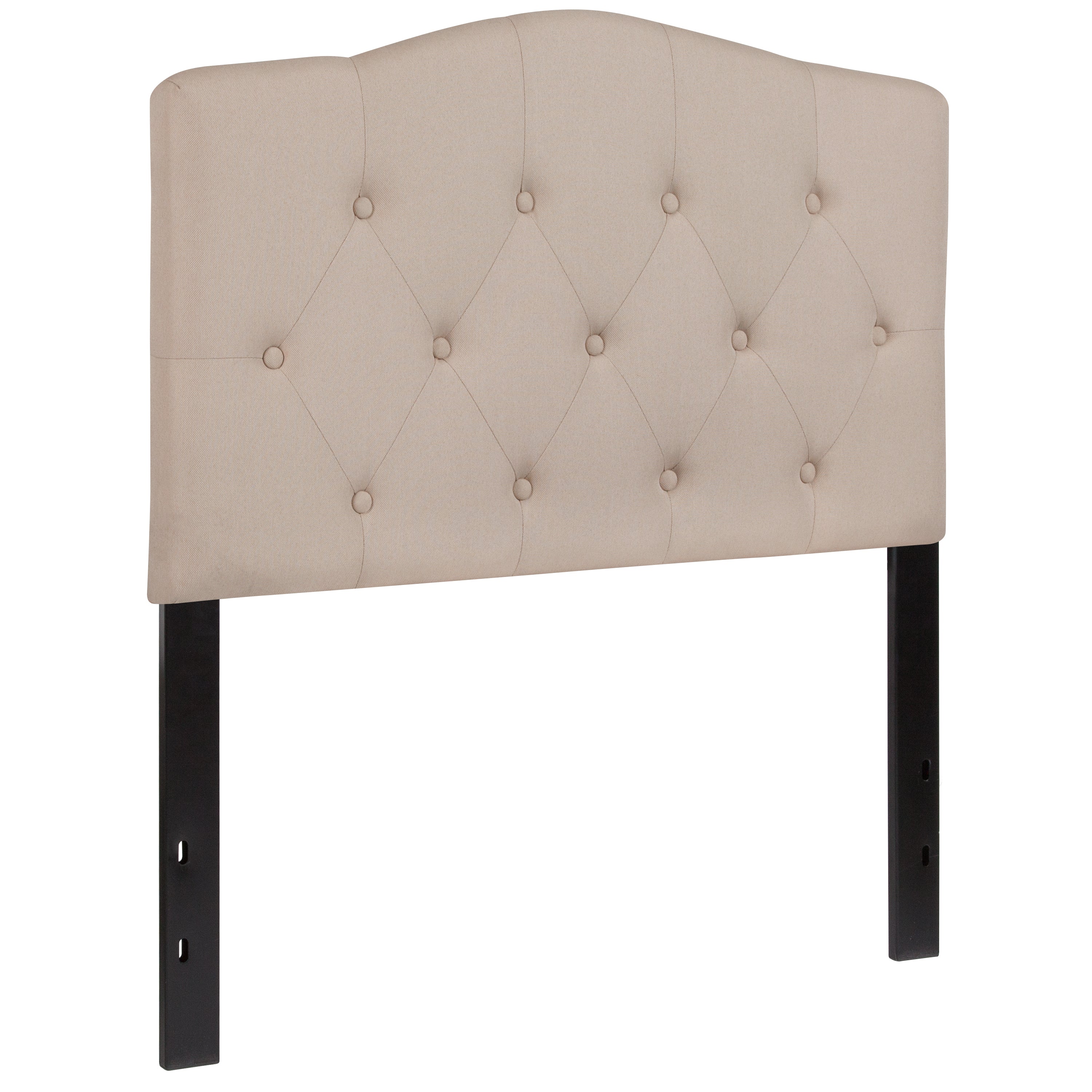 Cambridge Arched Button Tufted Upholstered Headboard