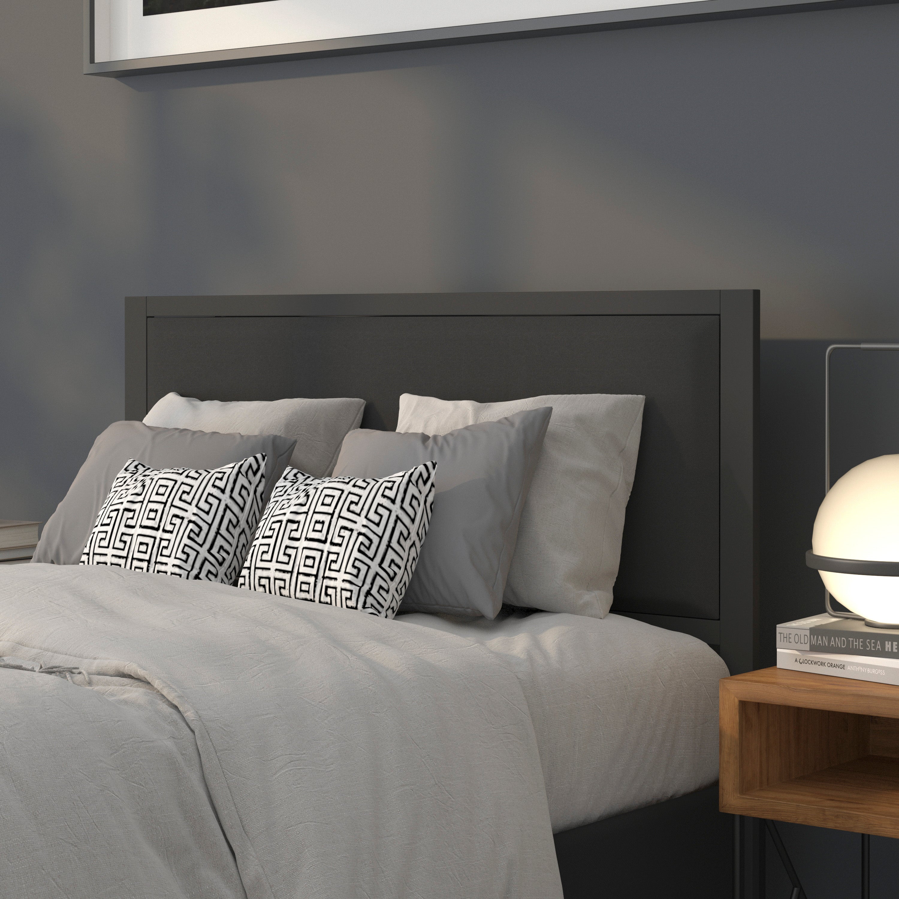 Melbourne Metal Upholstered Headboard - Modern Headboard