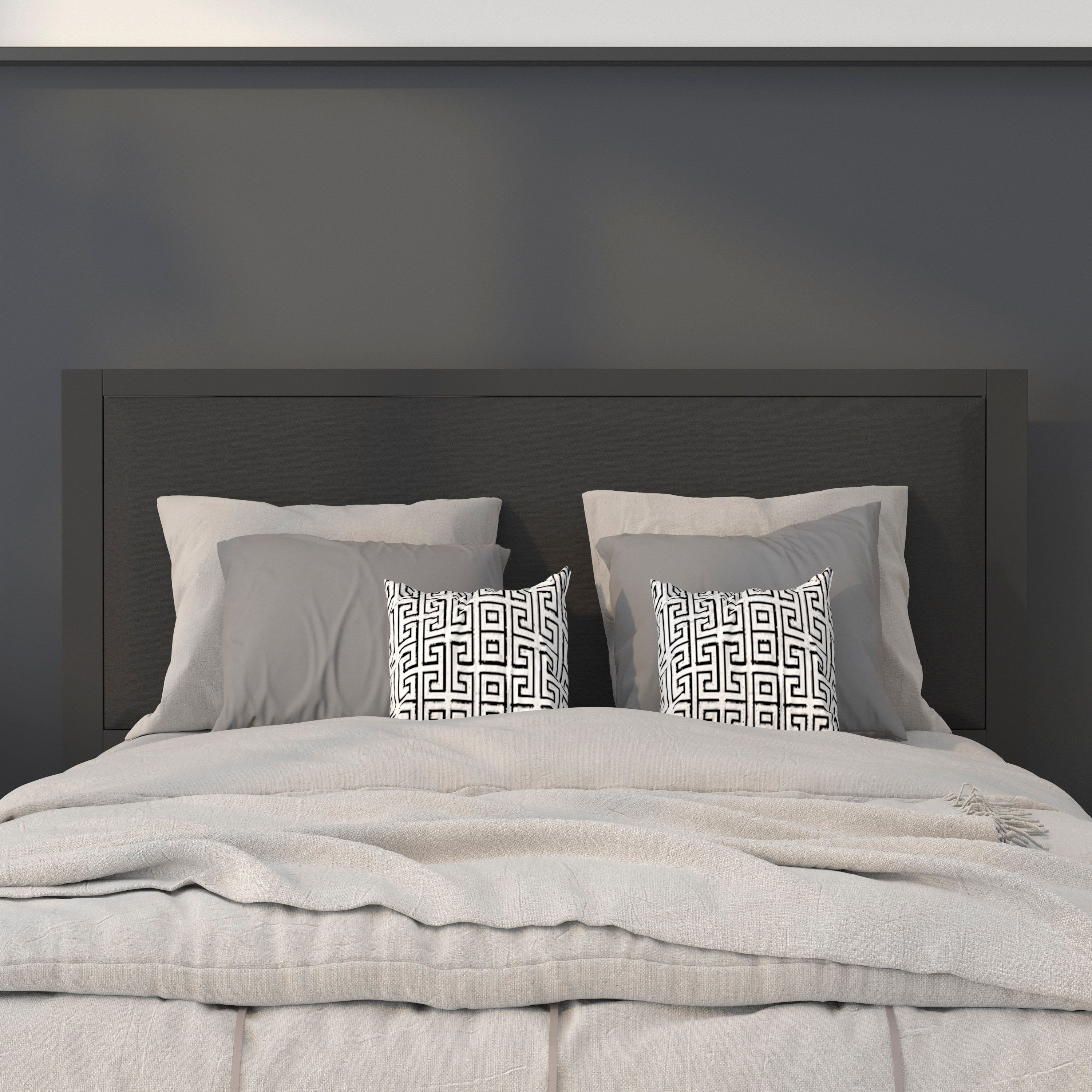 Melbourne Metal Upholstered Headboard - Modern Headboard