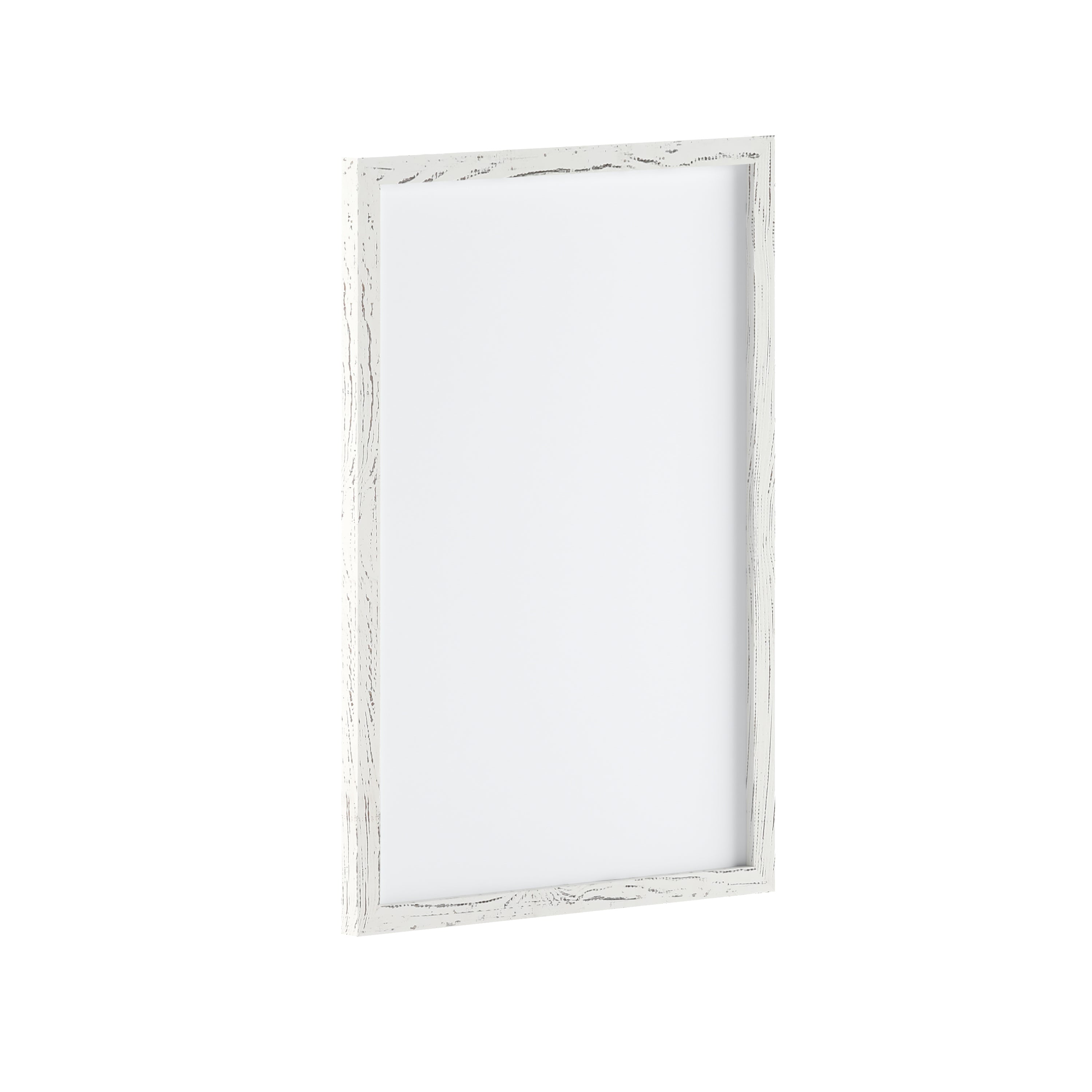 Bristol Wall Mount White Board with Included Dry Erase Marker, 4 Magnets, and Eraser for Home, School or Business-White Boards-Flash Furniture-Wall2Wall Furnishings