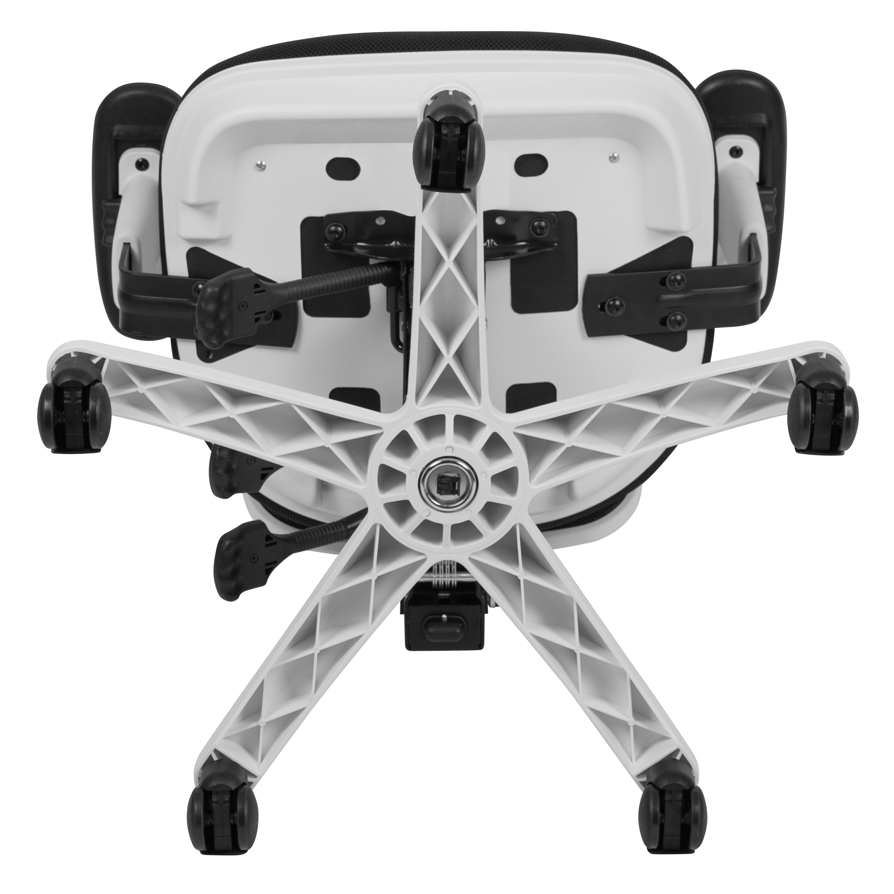 Mid-Back Mesh Multifunction Executive Swivel Ergonomic Office Chair with Adjustable Arms