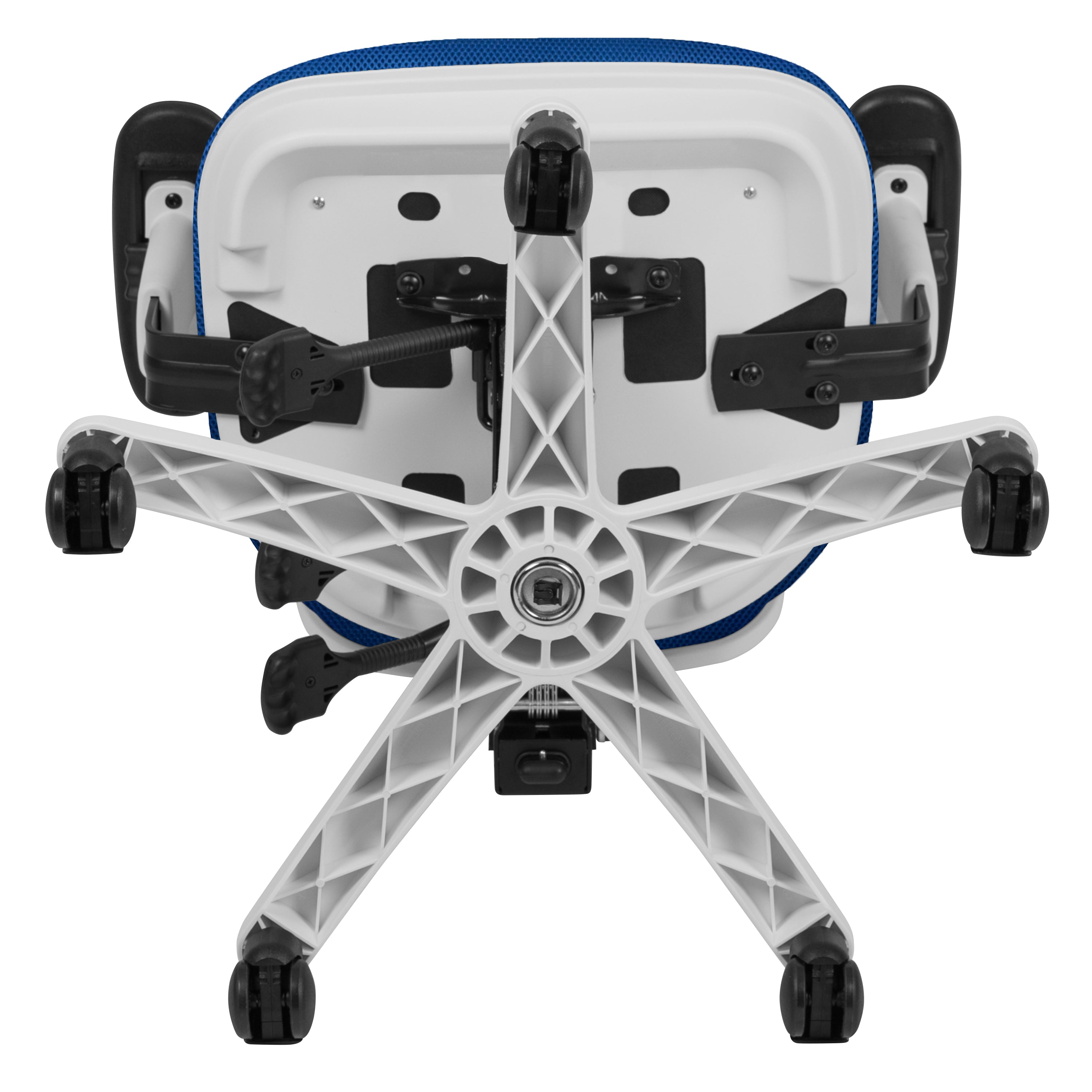 Mid-Back Mesh Multifunction Executive Swivel Ergonomic Office Chair with Adjustable Arms