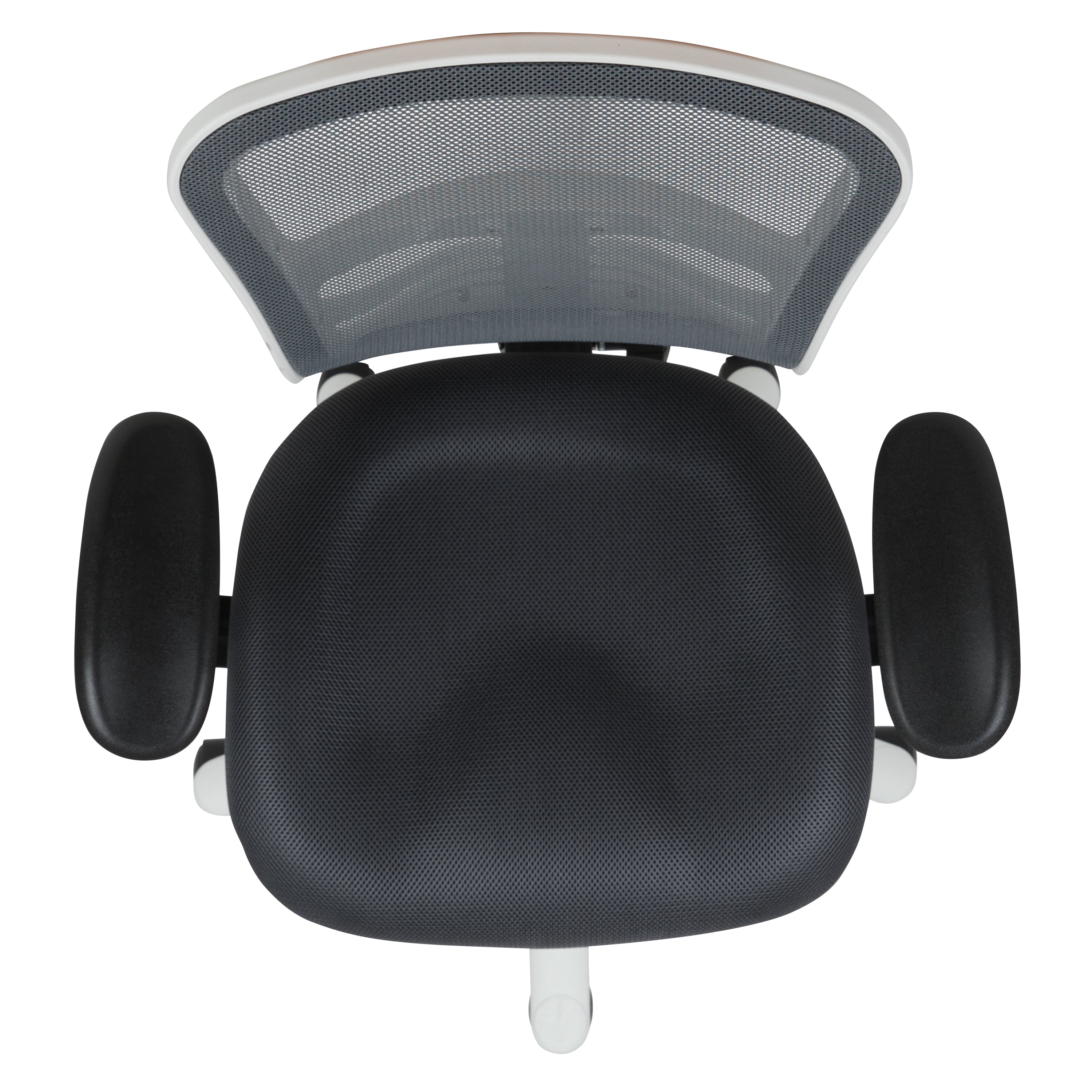 Mid-Back Mesh Multifunction Executive Swivel Ergonomic Office Chair with Adjustable Arms