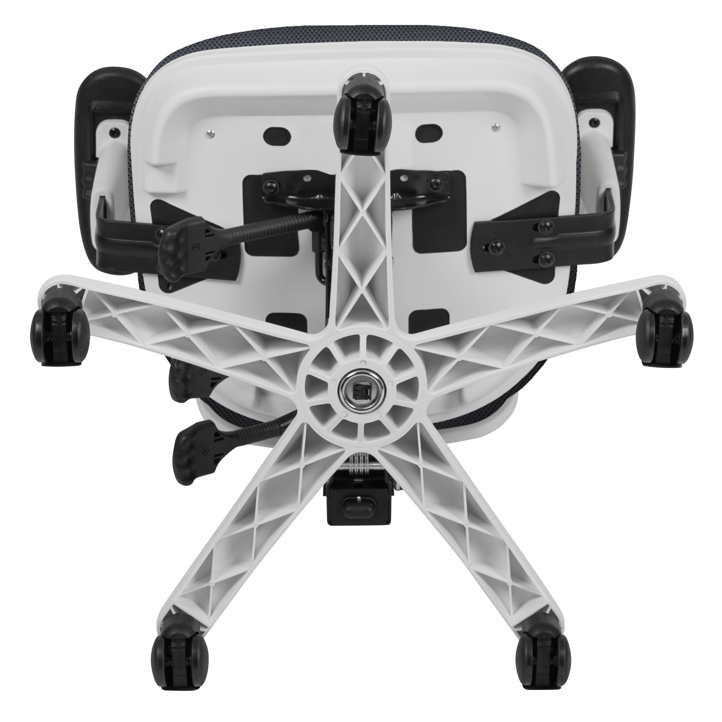 Mid-Back Mesh Multifunction Executive Swivel Ergonomic Office Chair with Adjustable Arms