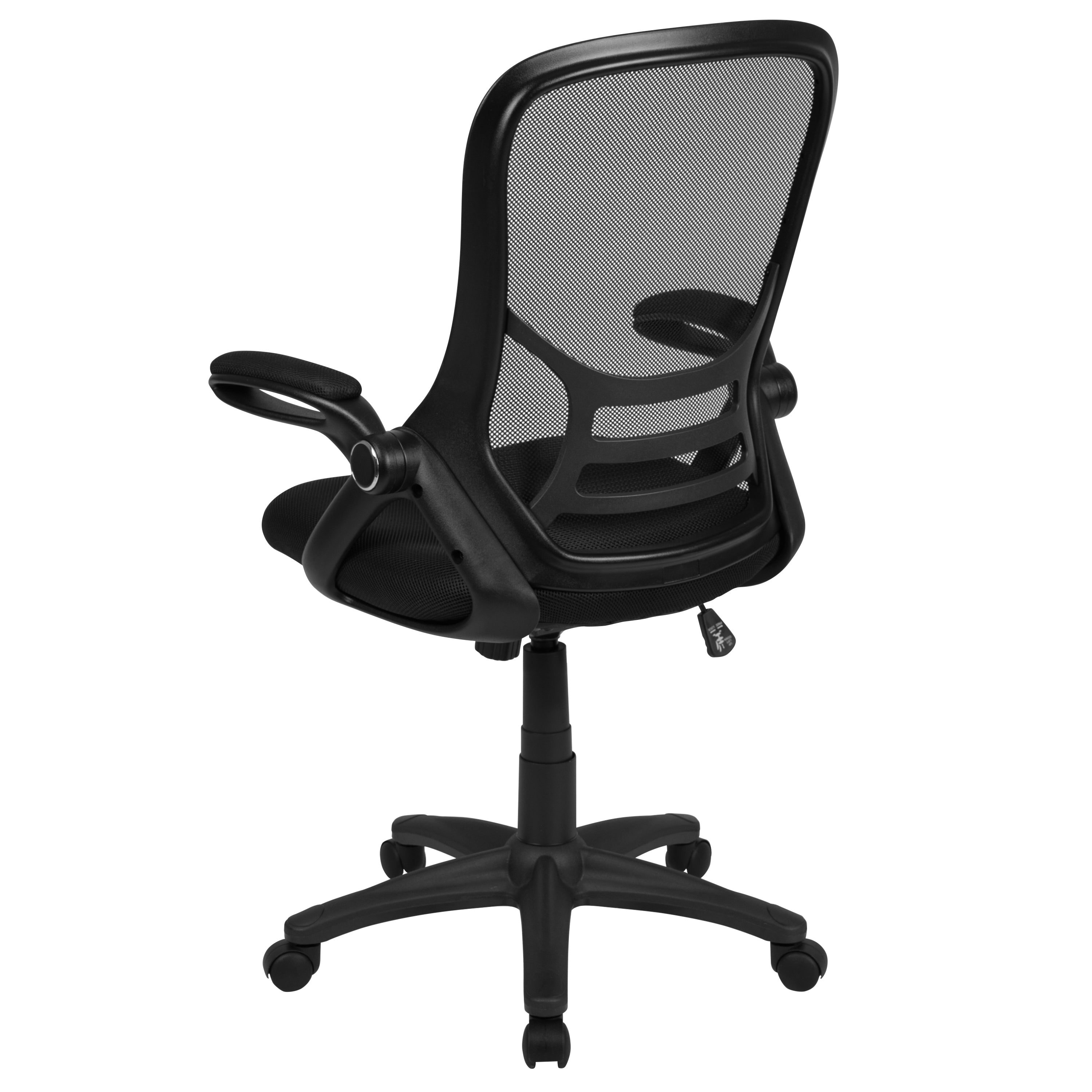 High Back Mesh Ergonomic Swivel Office Chair with Flip-up Arms
