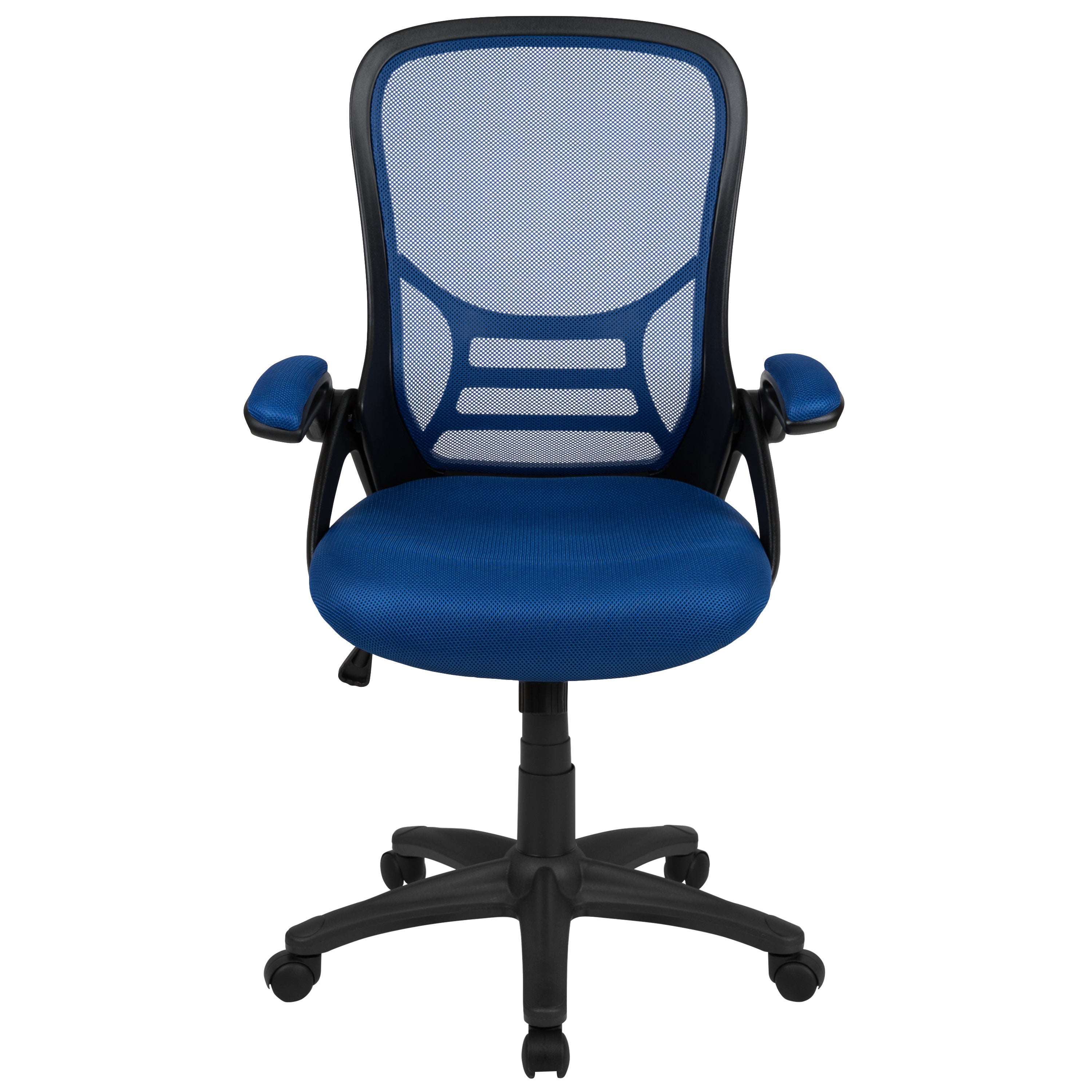 High Back Mesh Ergonomic Swivel Office Chair with Flip-up Arms