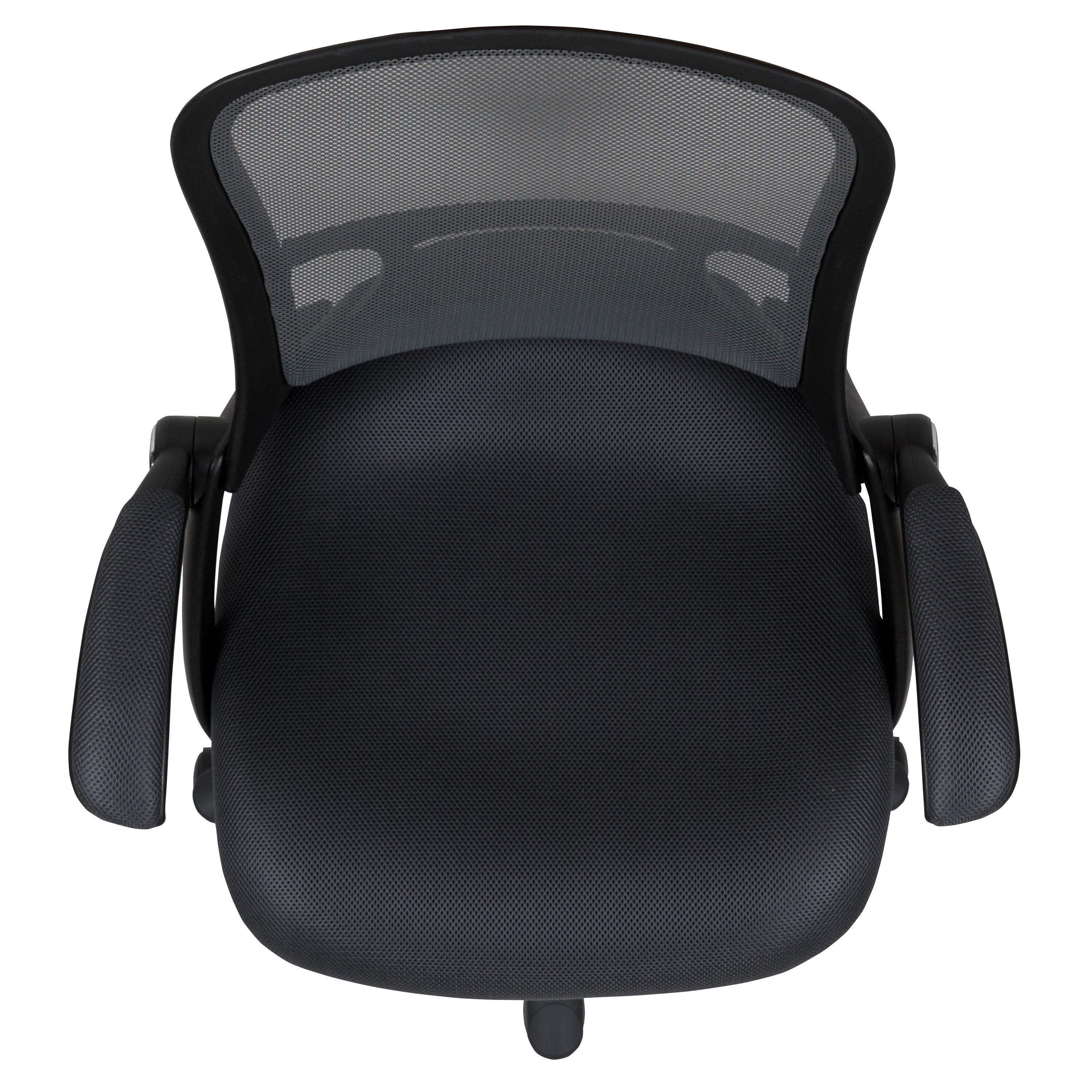 High Back Mesh Ergonomic Swivel Office Chair with Flip-up Arms