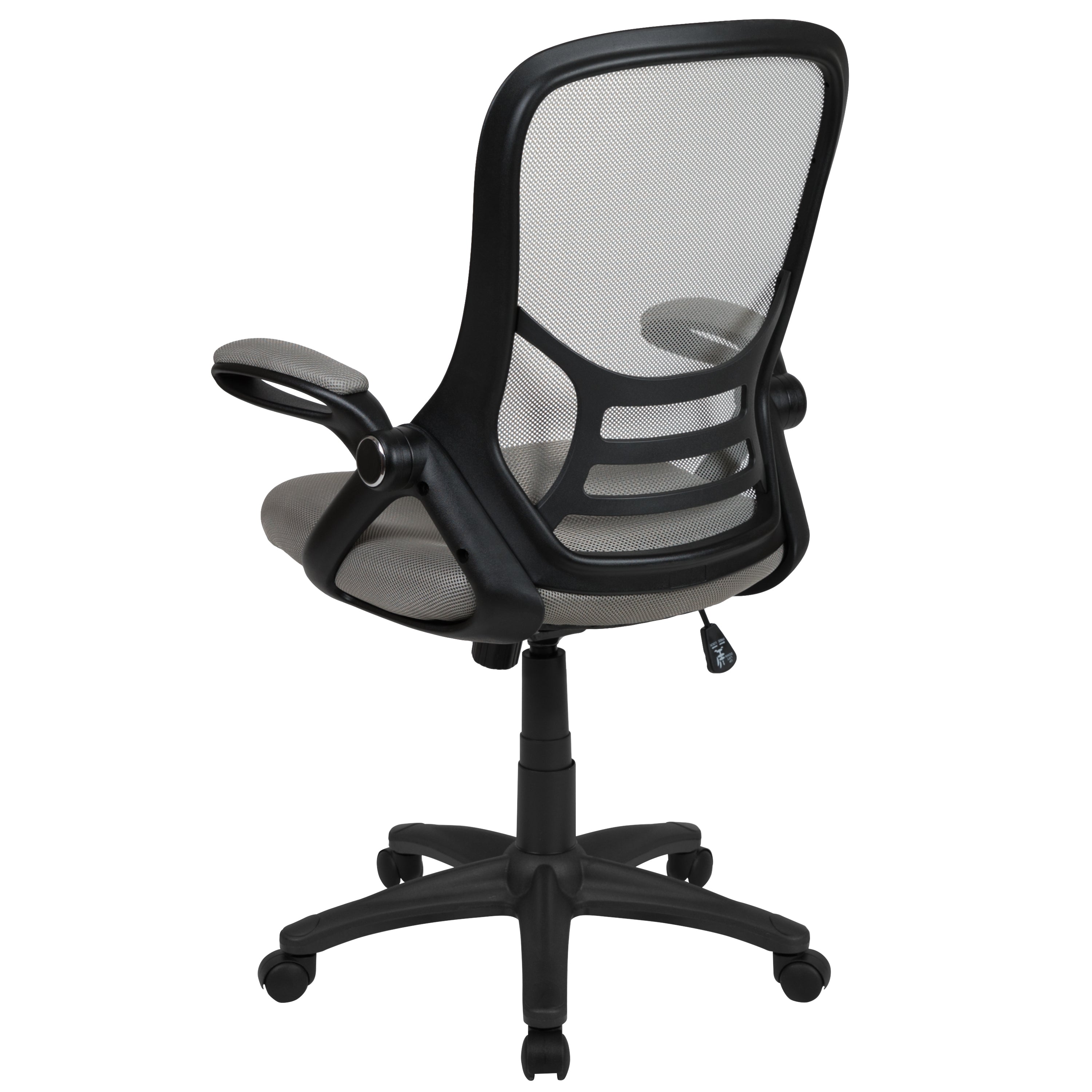 High Back Mesh Ergonomic Swivel Office Chair with Flip-up Arms