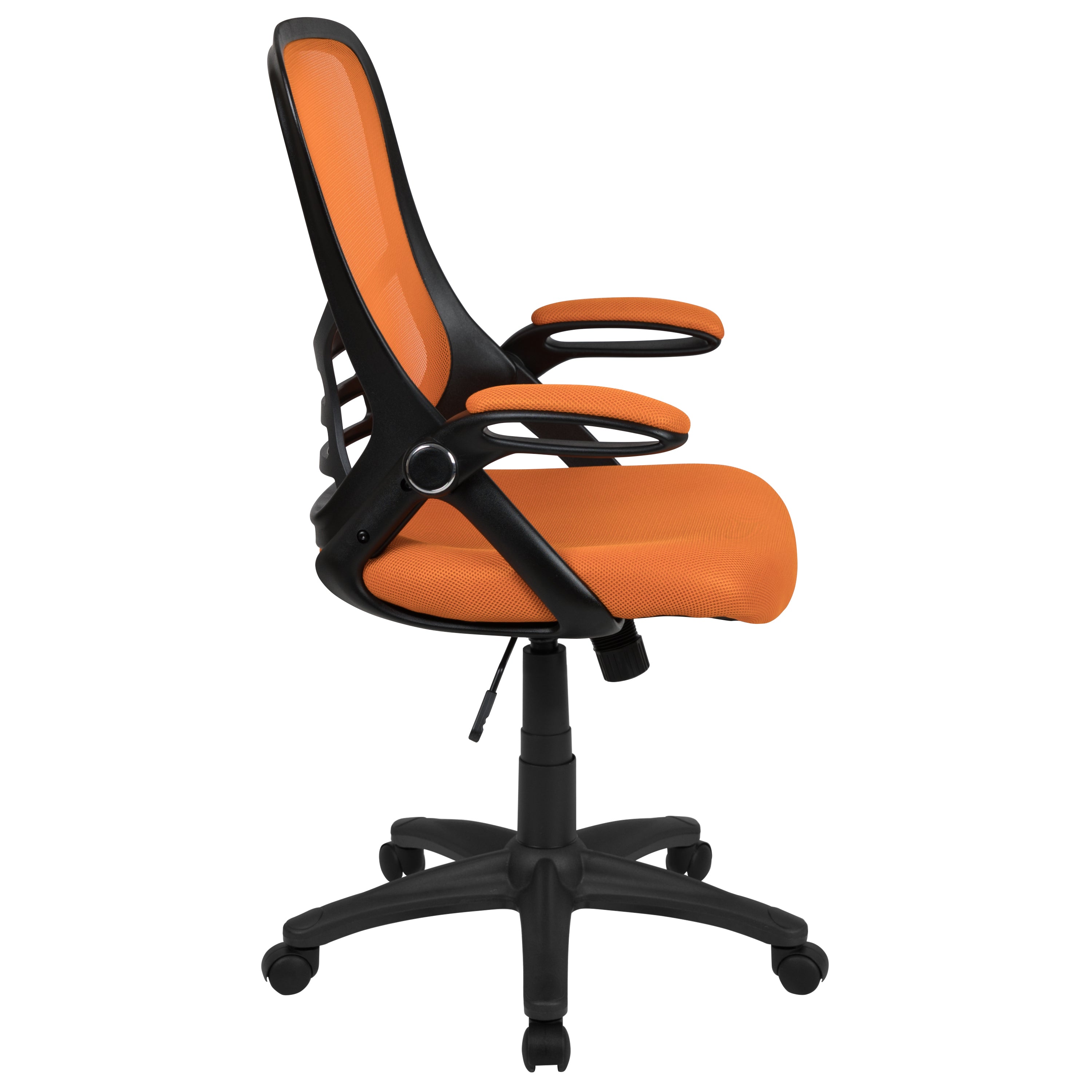 High Back Mesh Ergonomic Swivel Office Chair with Flip-up Arms