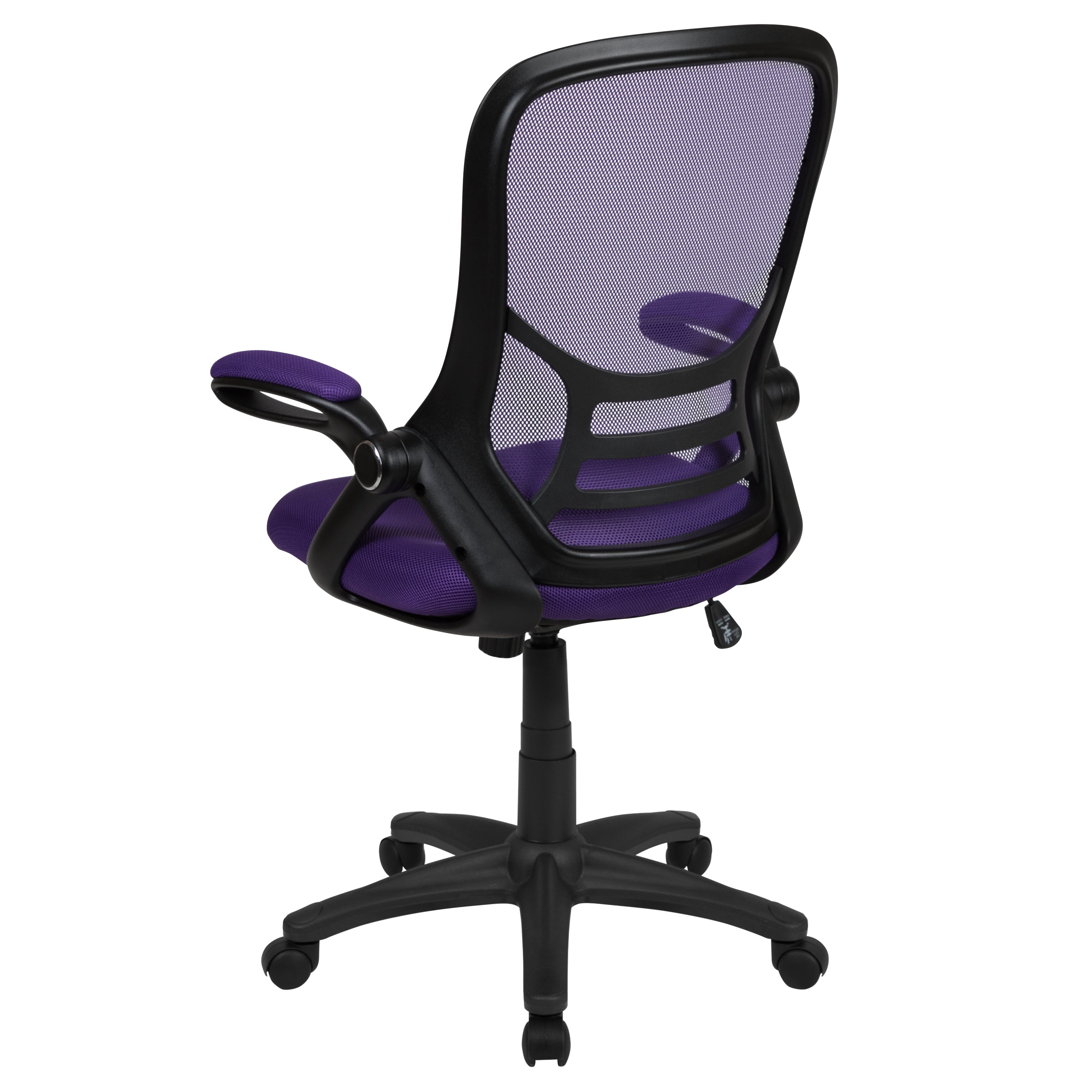 High Back Mesh Ergonomic Swivel Office Chair with Flip-up Arms