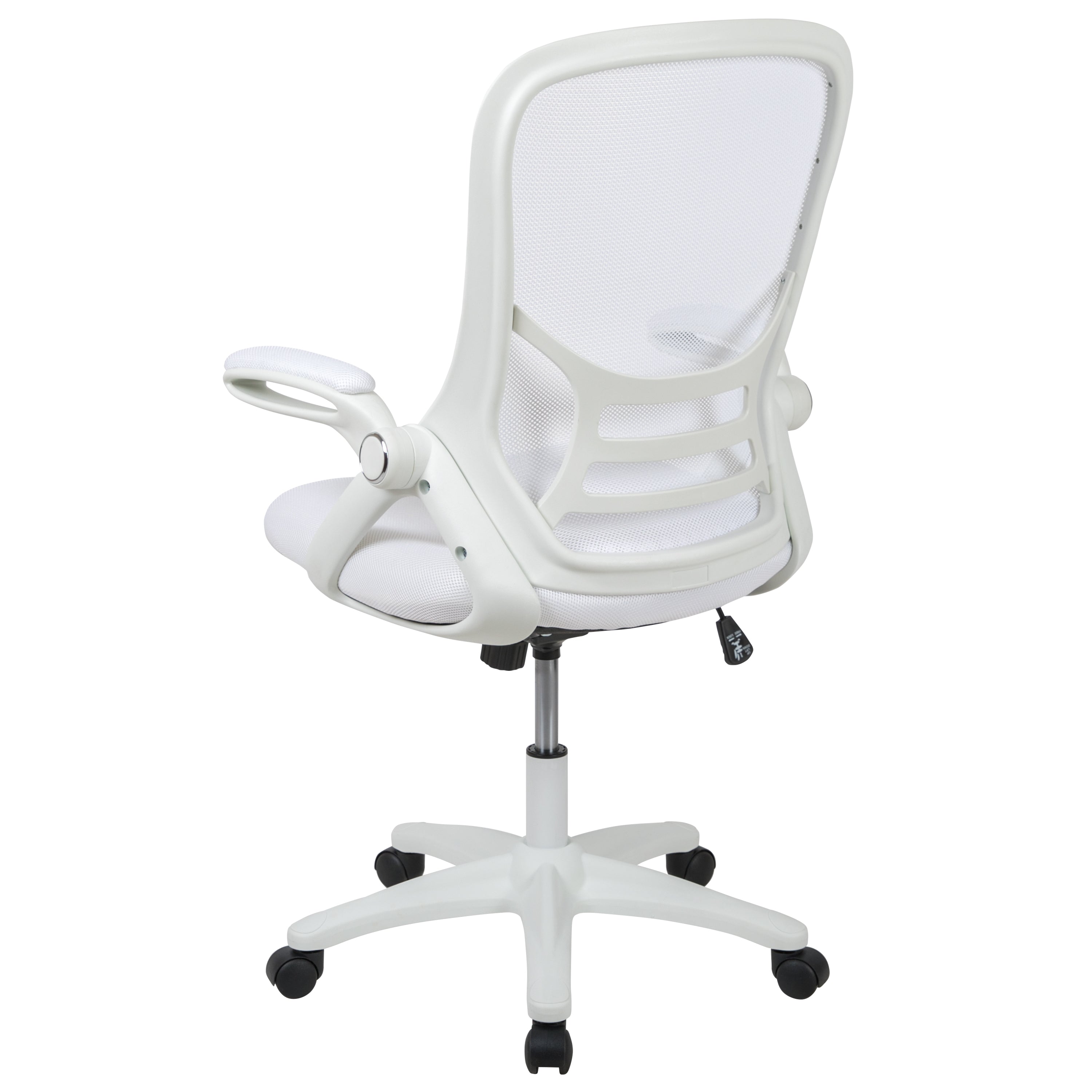 High Back Mesh Ergonomic Swivel Office Chair with Flip-up Arms