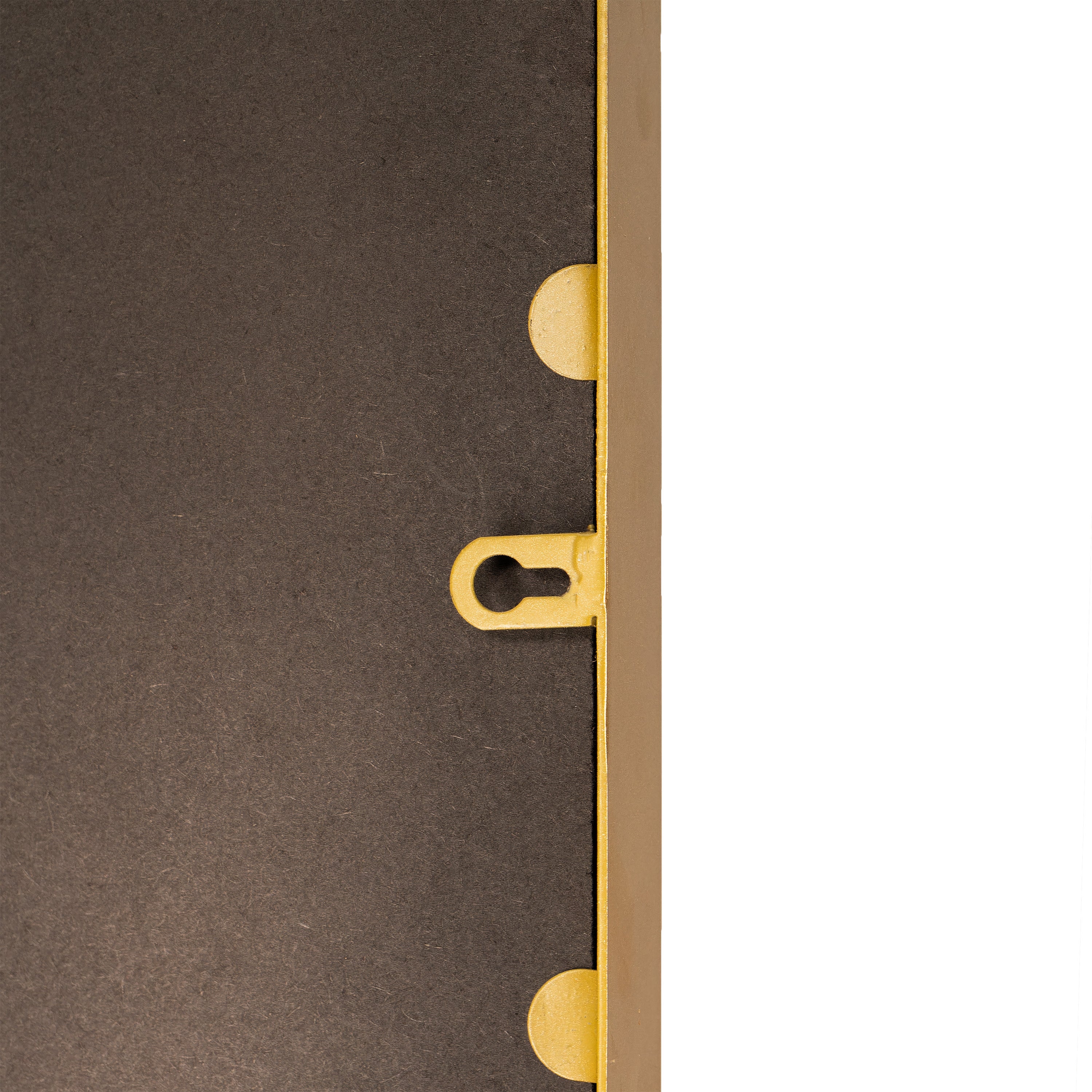Ava Metal Deep Framed Wall Mirror - Large Accent Mirror for Bathroom, Entryway, Dining Room, & Living Room