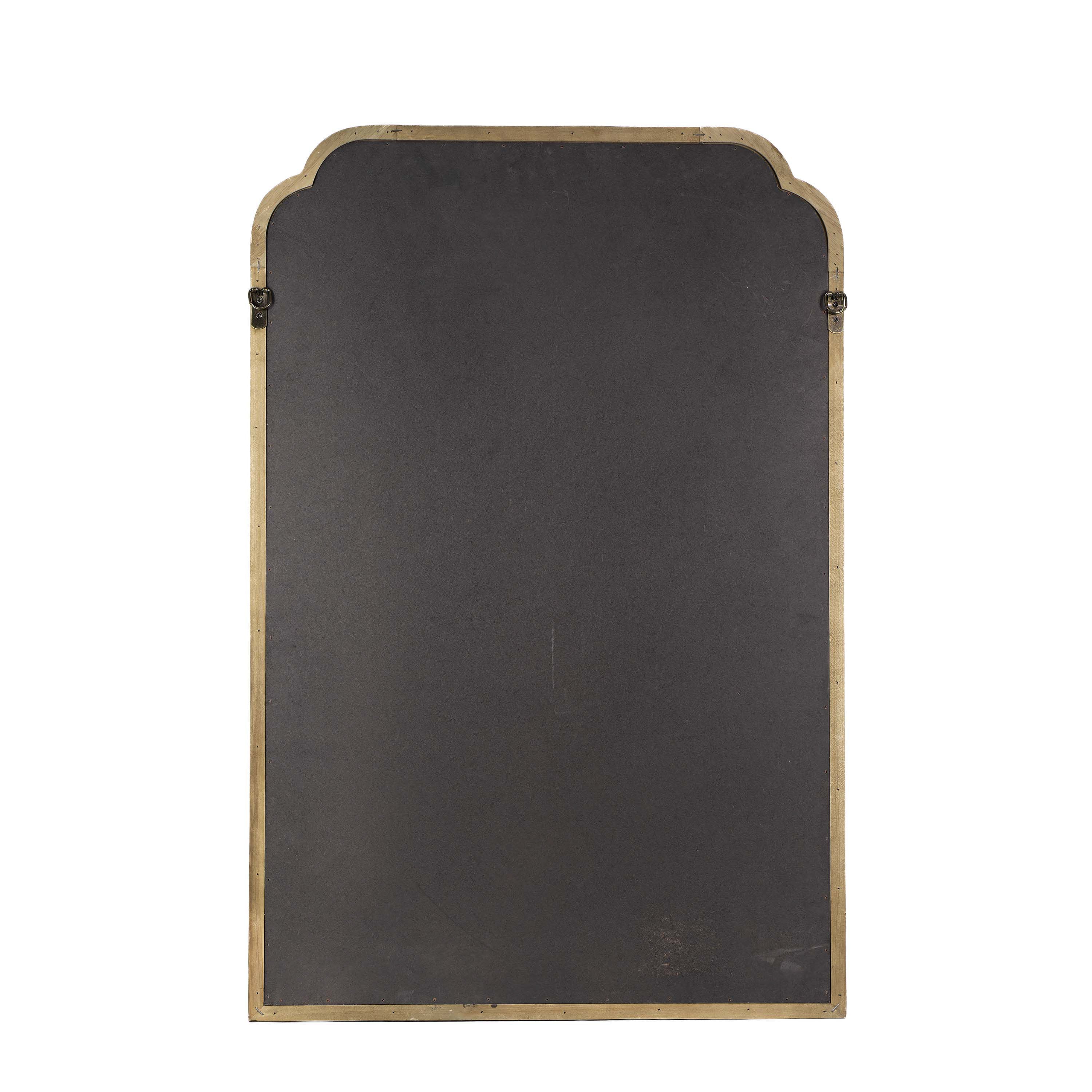 Efie Large Accent Wall Mirror with Solid Wood Frame for Bathroom, Entryway, Dining Room & Living Room