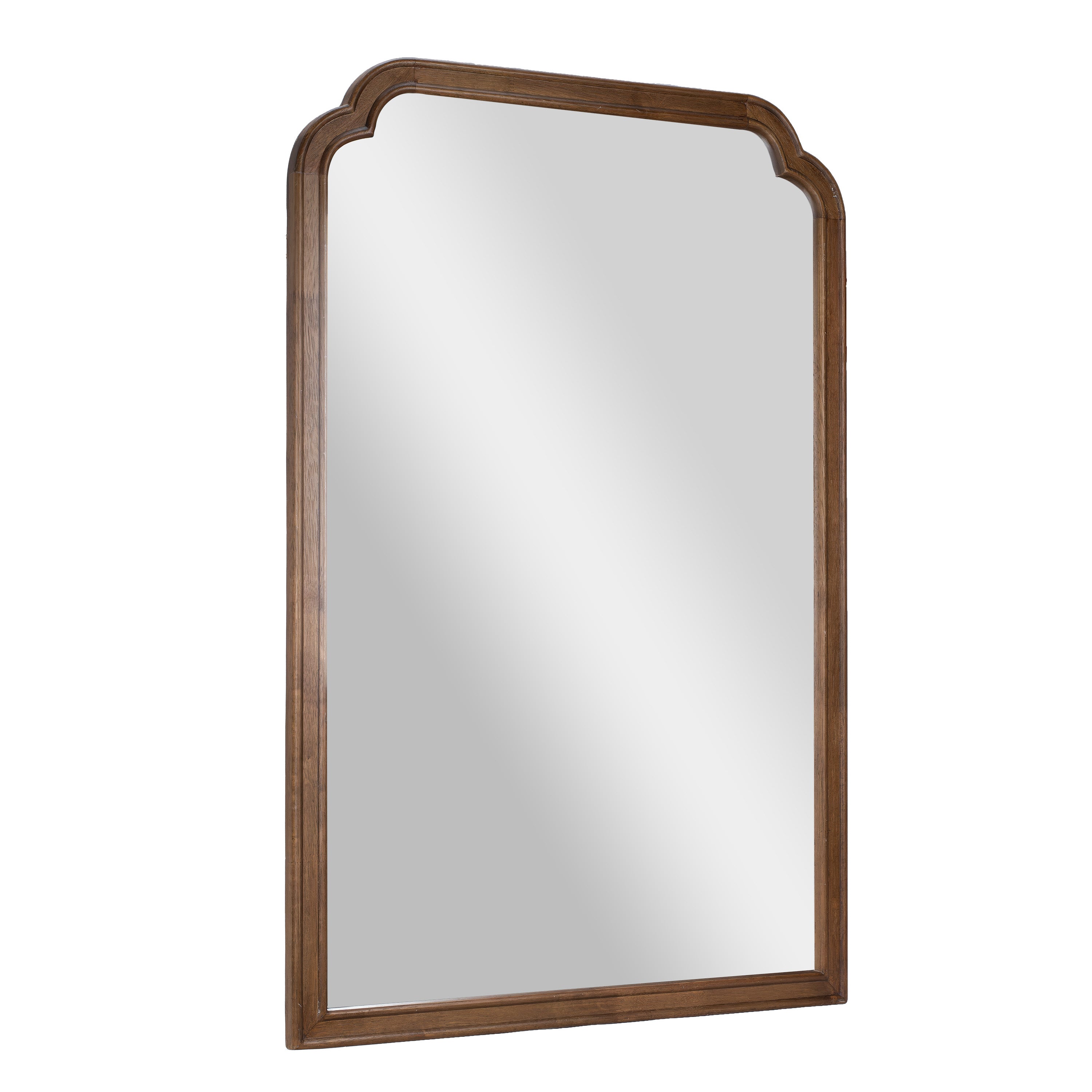 Efie Large Accent Wall Mirror with Solid Wood Frame for Bathroom, Entryway, Dining Room & Living Room
