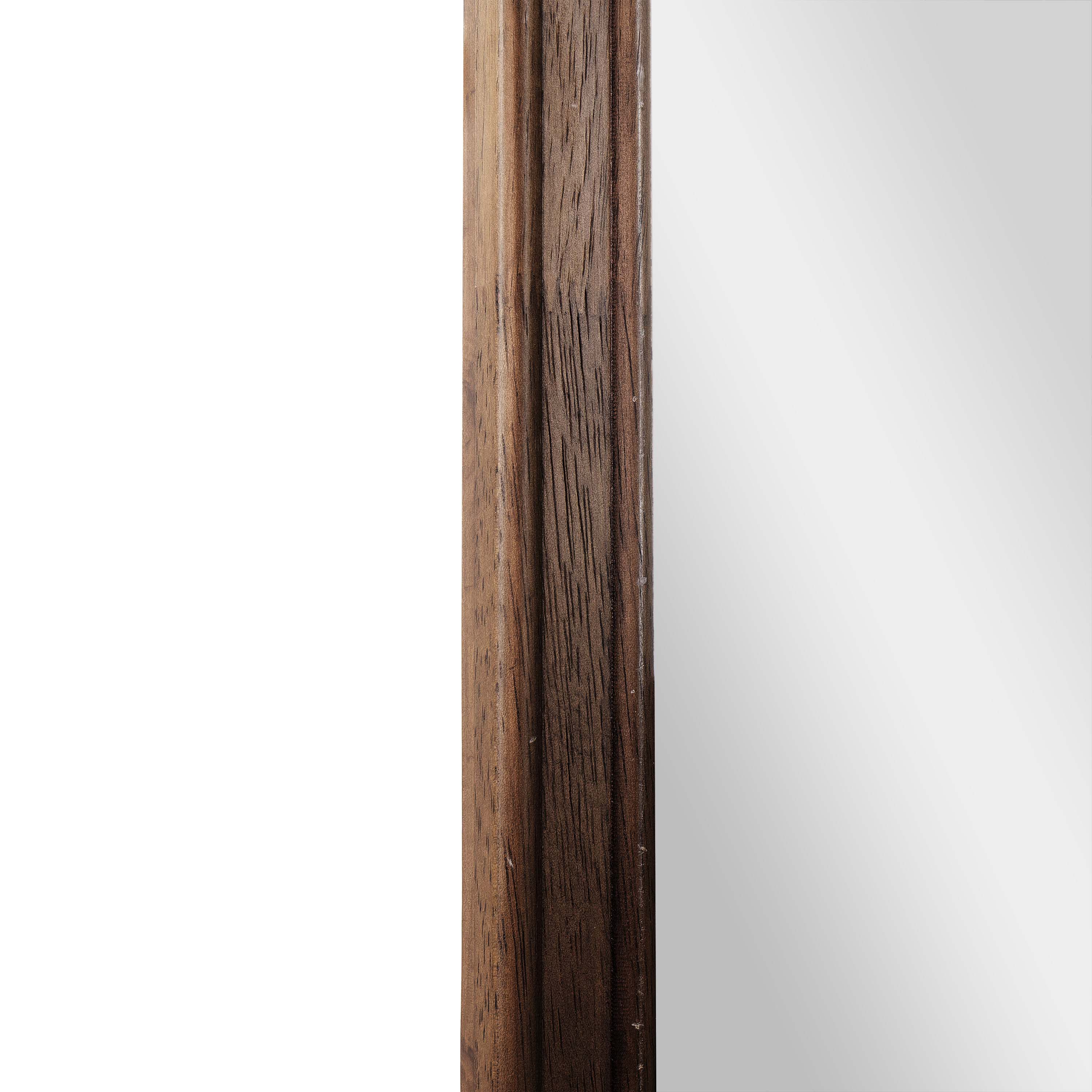 Efie Large Accent Wall Mirror with Solid Wood Frame for Bathroom, Entryway, Dining Room & Living Room