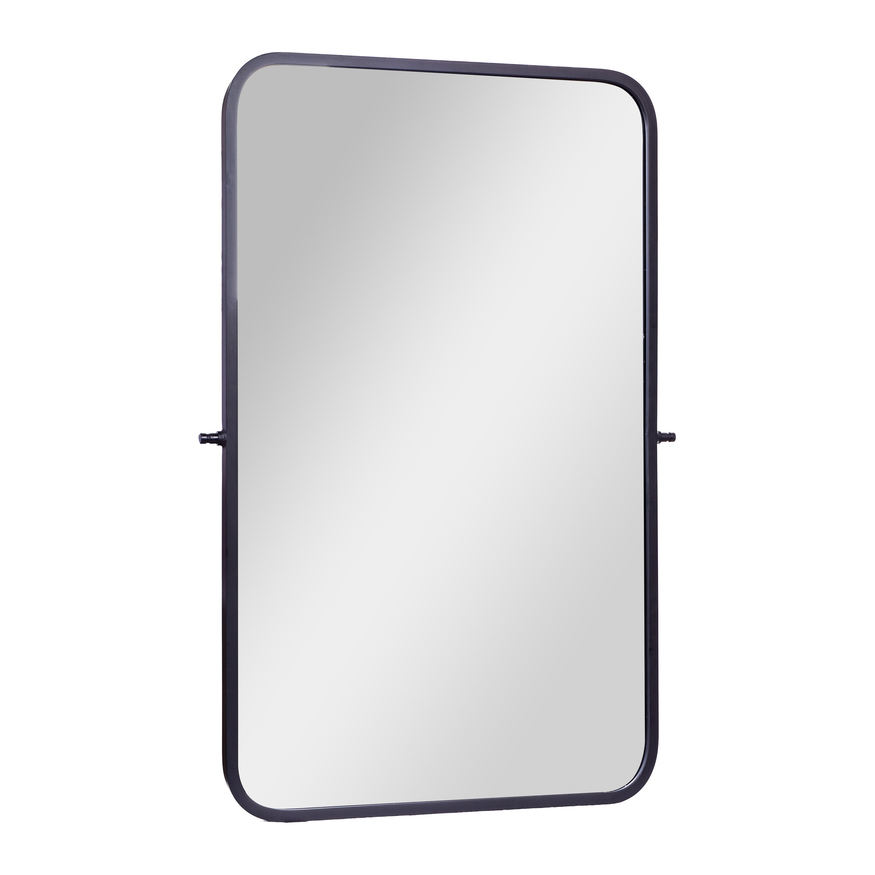 Finlay Metal Pivot Wall Mirror - Large Accent Vanity Mirror for Bathroom