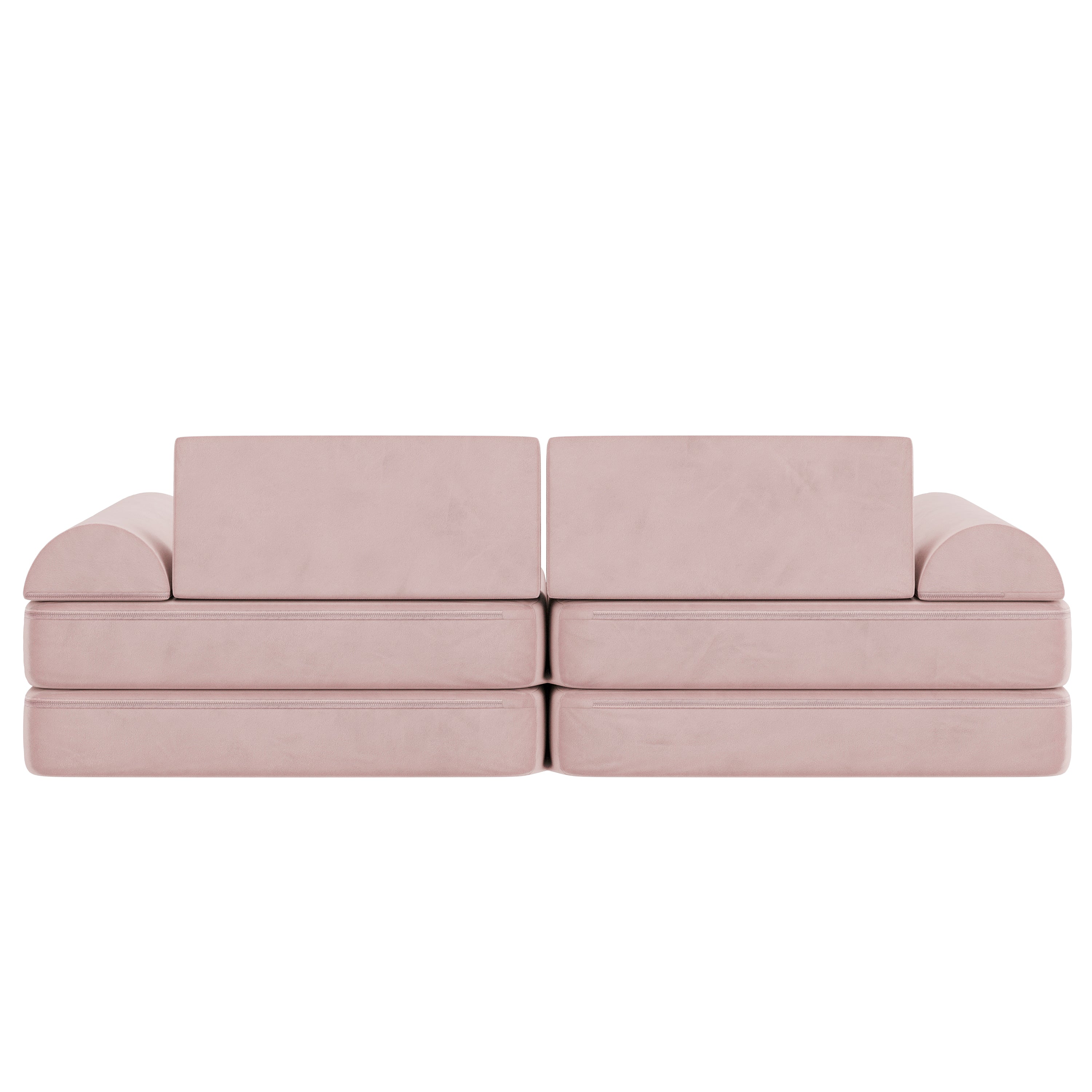 Marlowe Modular Kids Play Couch with 6 Soft Foam Sectional Sofa Pieces