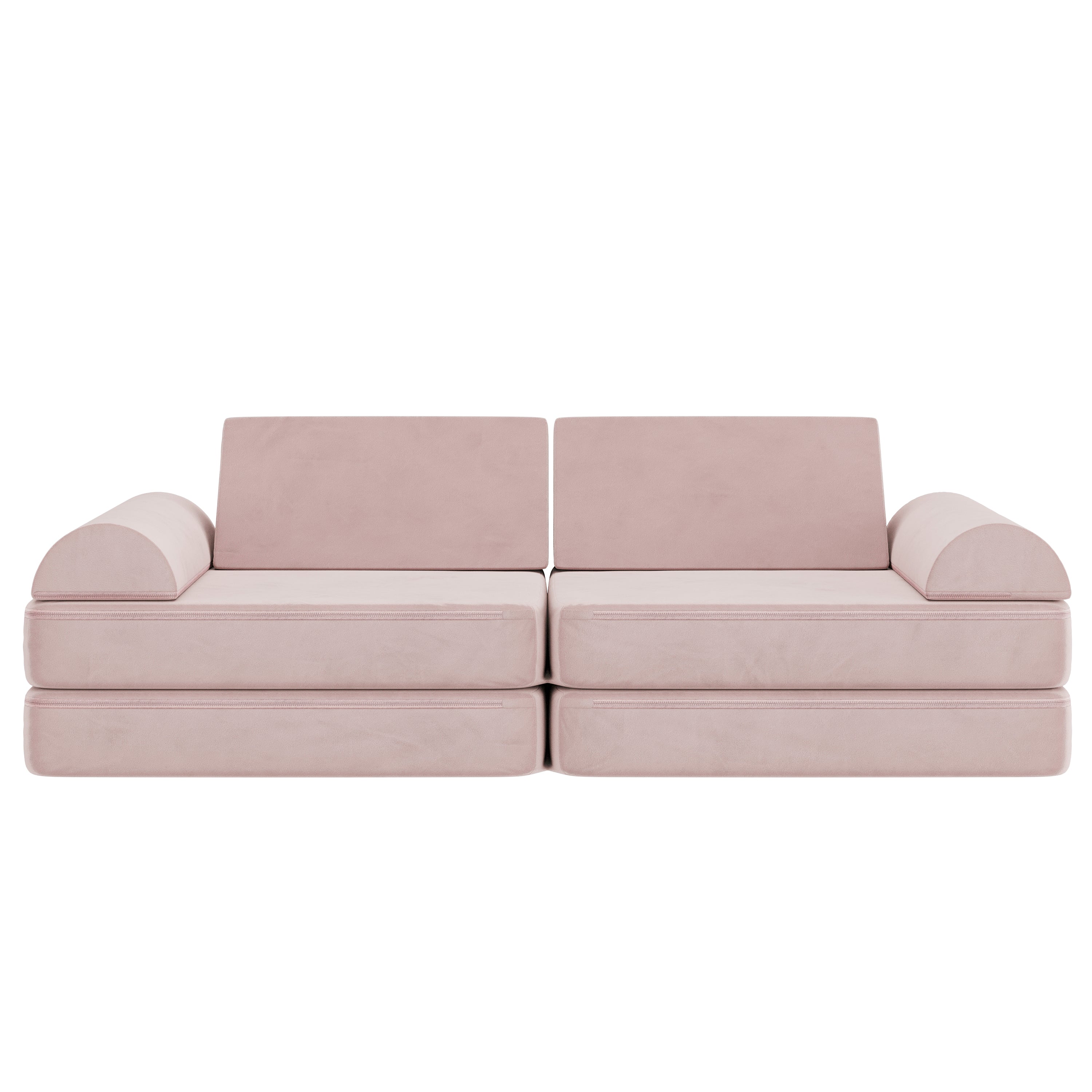 Marlowe Modular Kids Play Couch with 6 Soft Foam Sectional Sofa Pieces