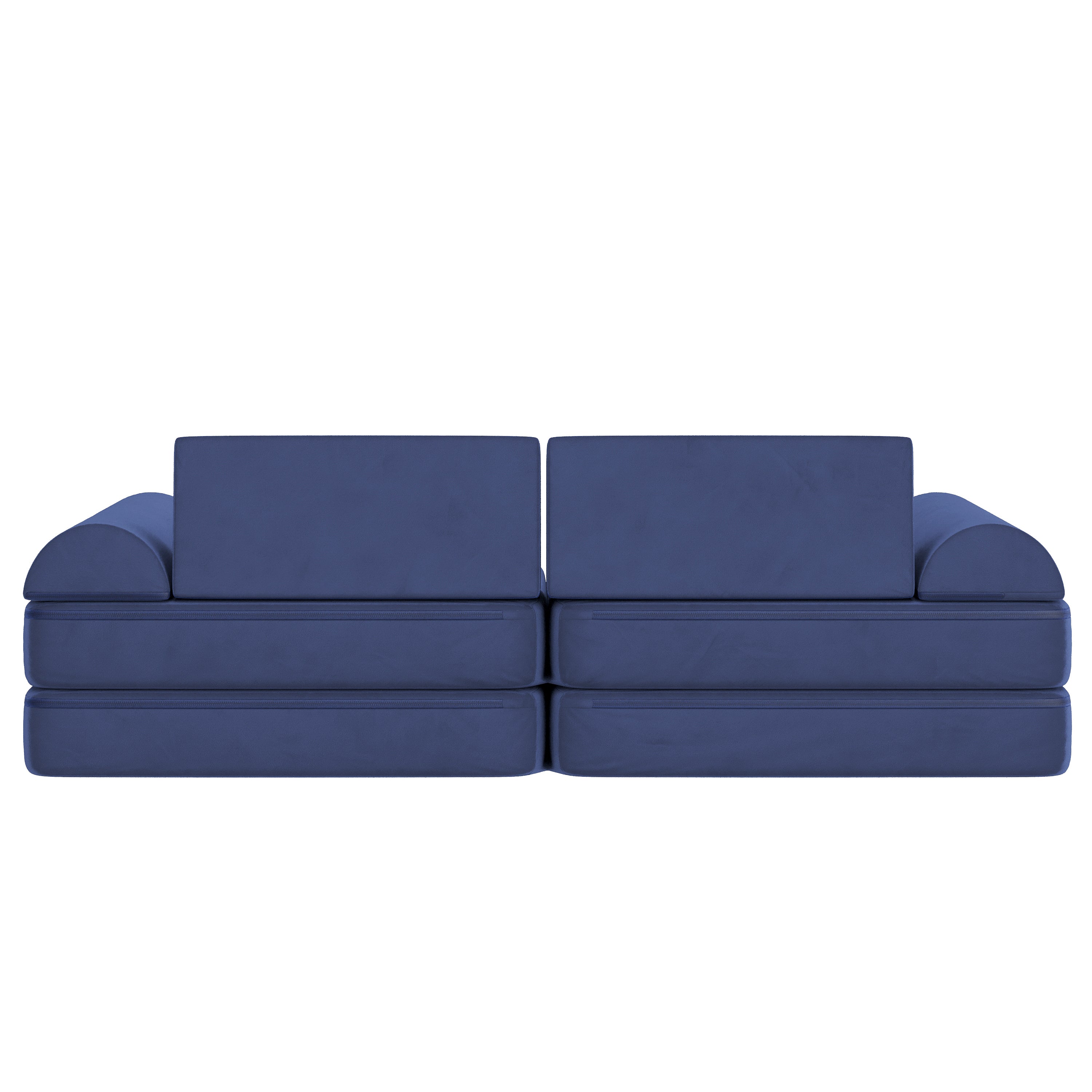 Marlowe Modular Kids Play Couch with 6 Soft Foam Sectional Sofa Pieces