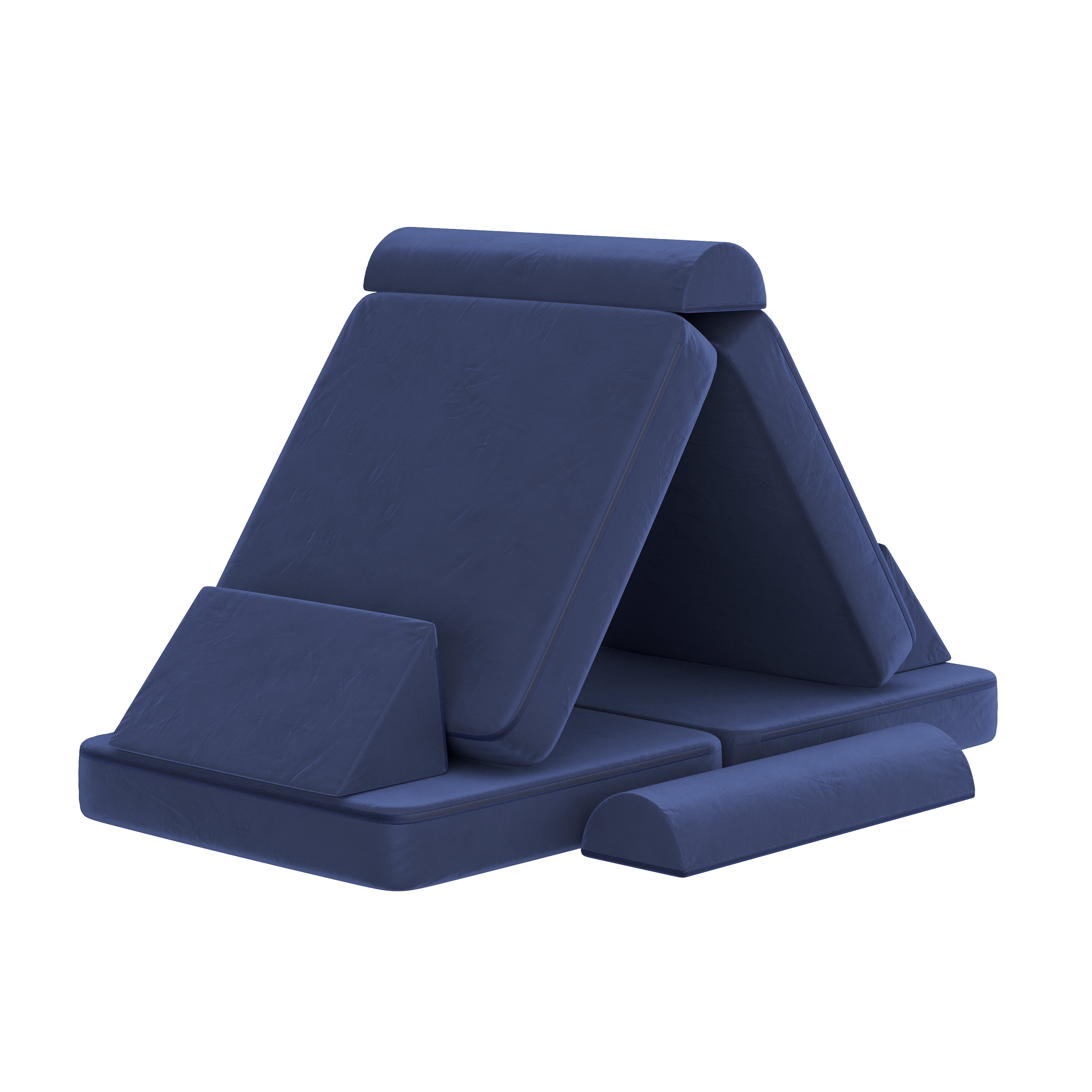 Marlowe Modular Kids Play Couch with 6 Soft Foam Sectional Sofa Pieces