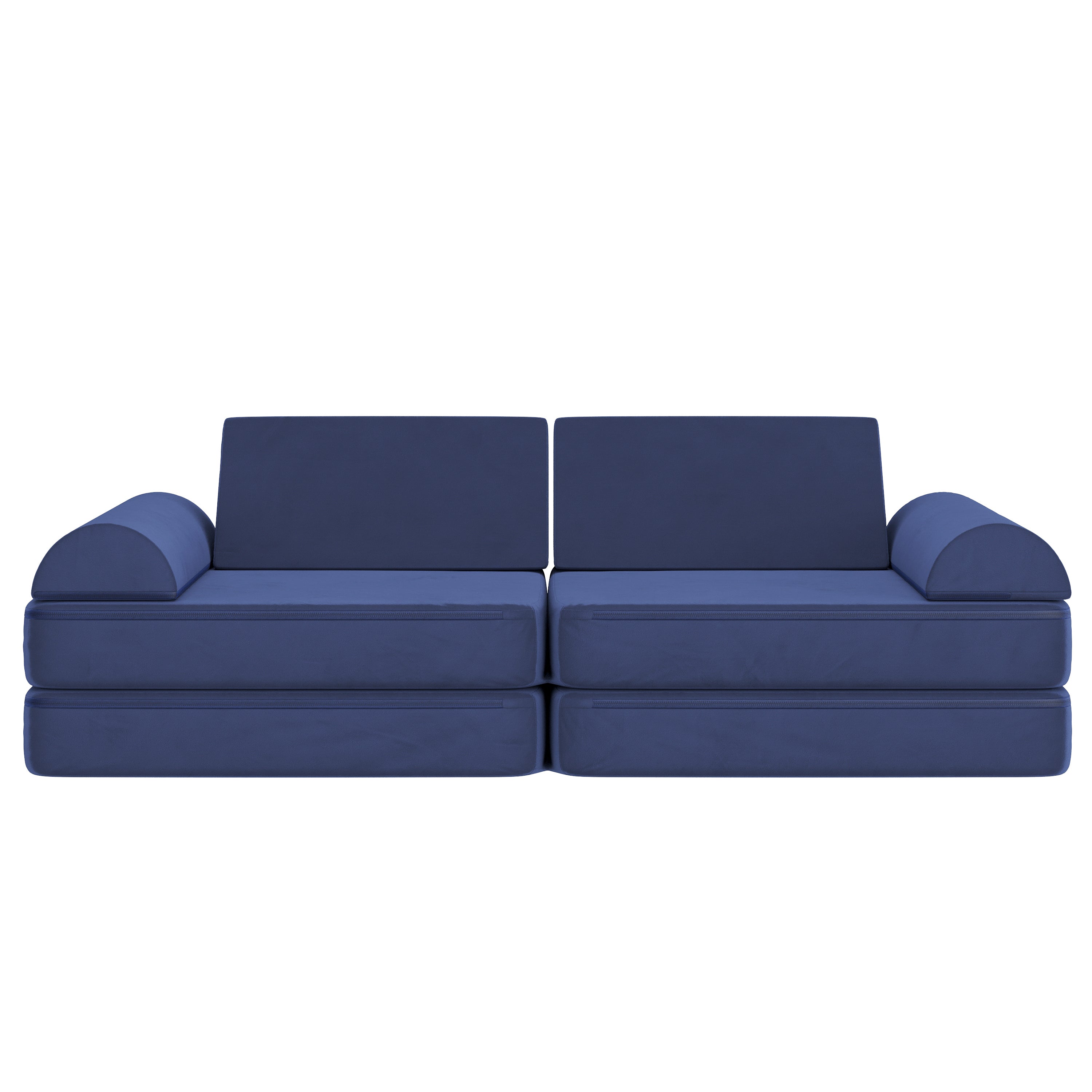 Marlowe Modular Kids Play Couch with 6 Soft Foam Sectional Sofa Pieces