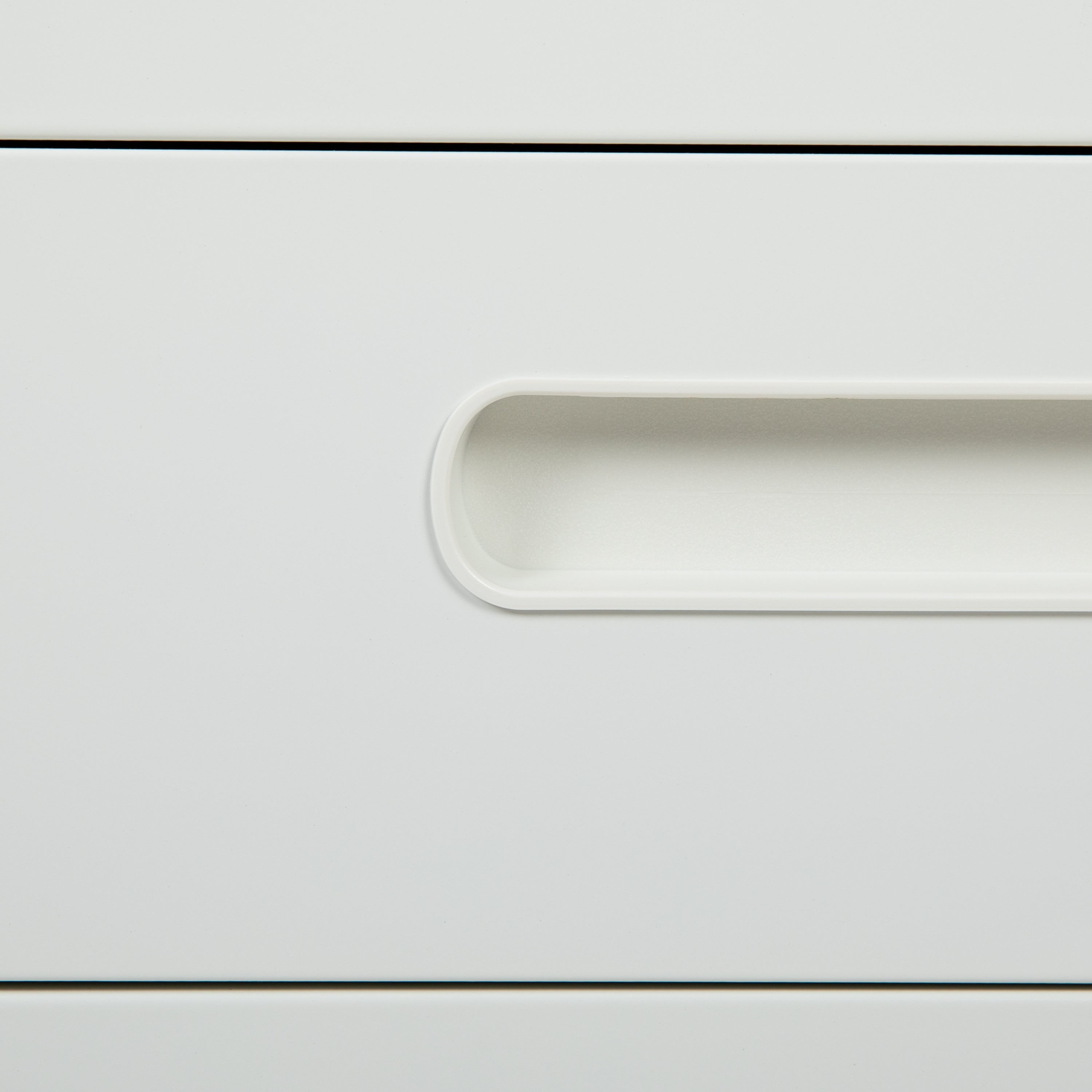 Ergonomic 3-Drawer Mobile Locking Filing Cabinet with Anti-Tilt Mechanism and Hanging Drawer for Legal & Letter Files