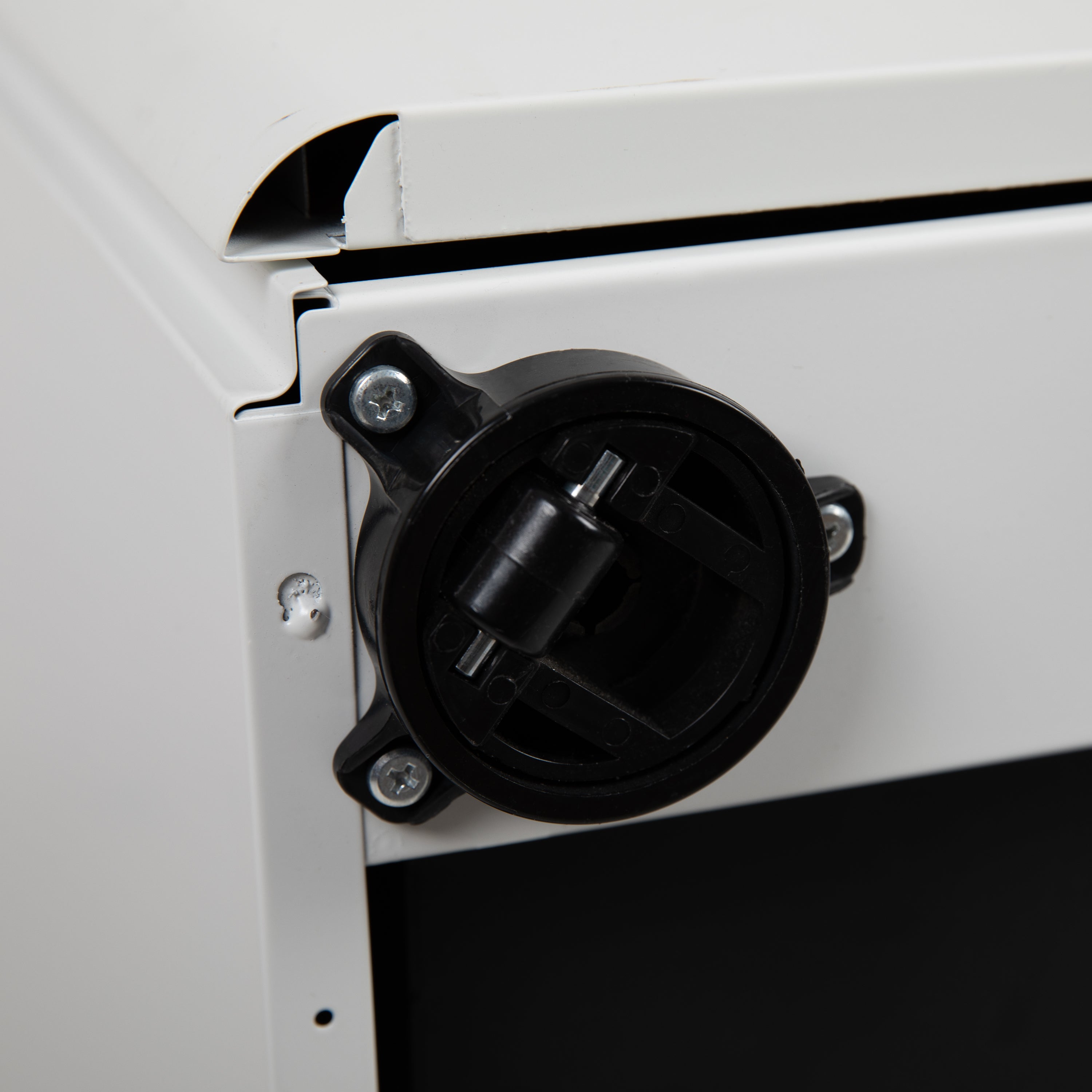 Modern 3-Drawer Mobile Locking Filing Cabinet with Anti-Tilt Mechanism and Hanging Drawer for Legal & Letter Files