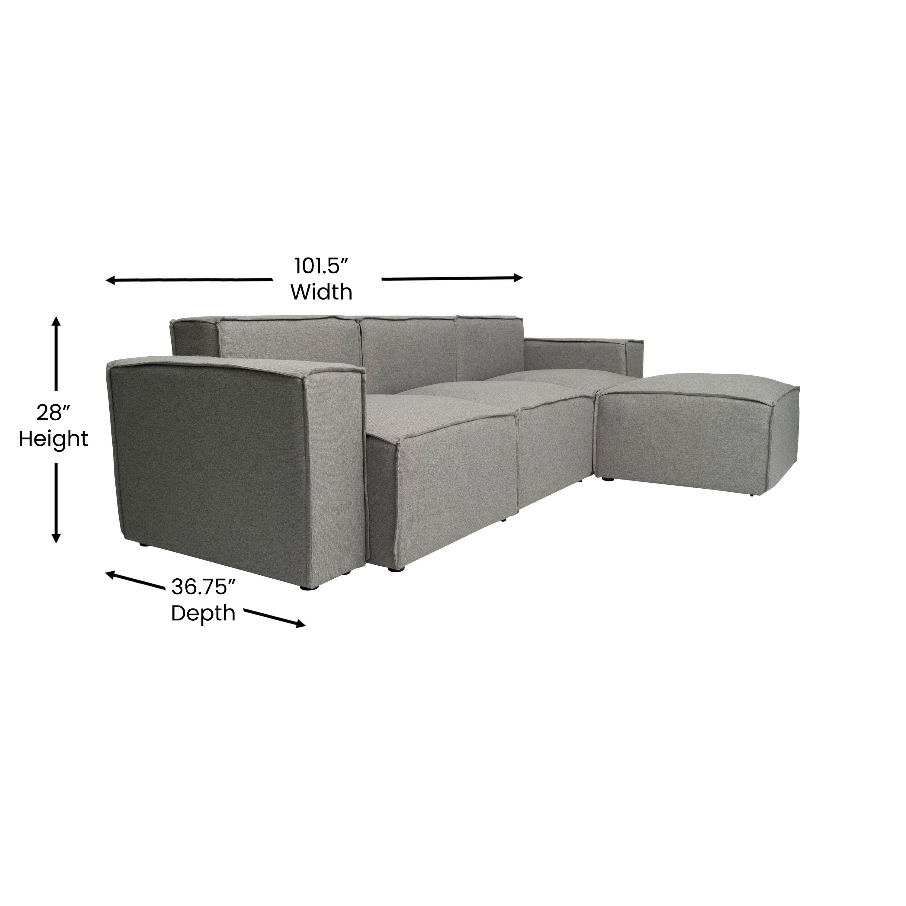 Bridgetown Luxury Modular Sectional Sofa