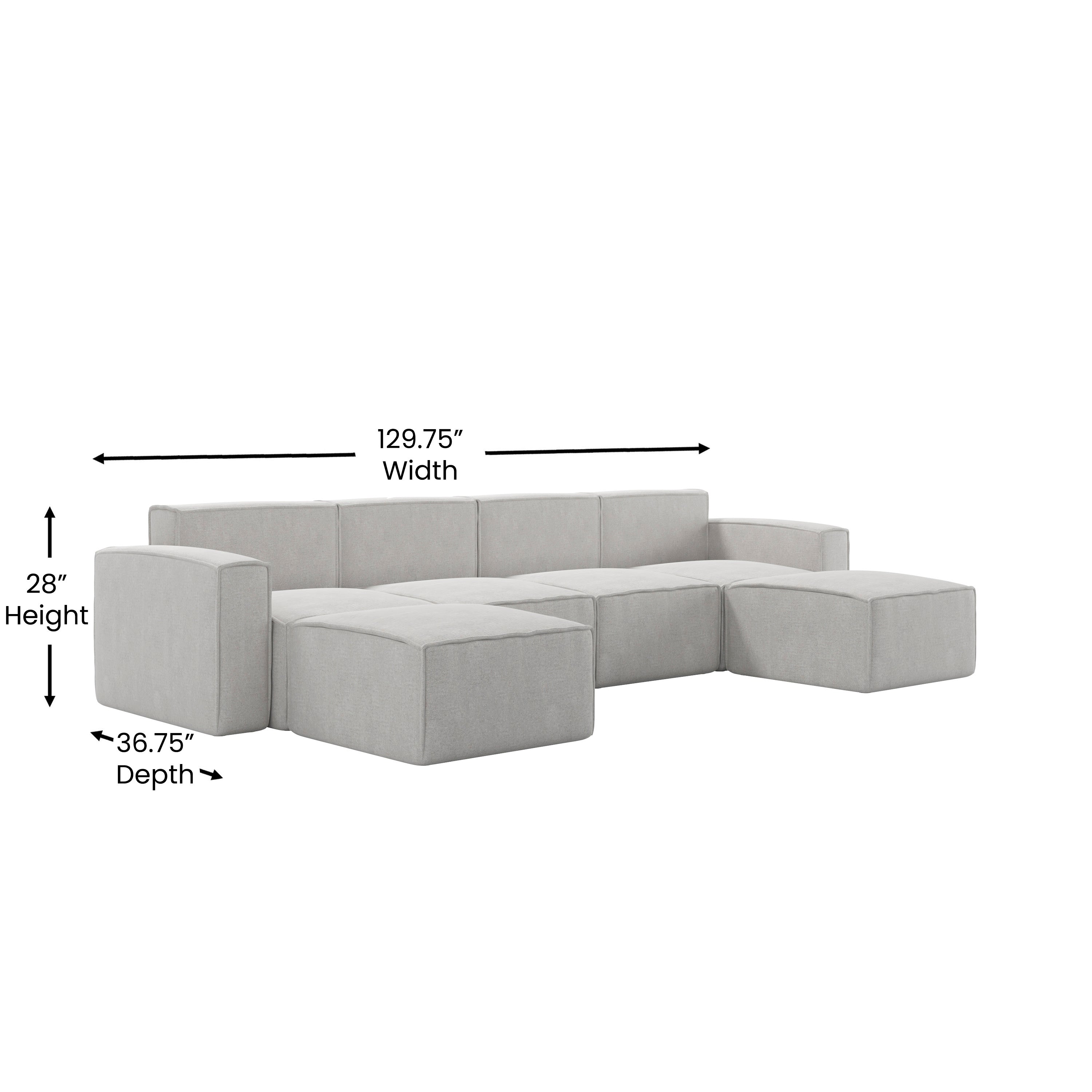 Bridgetown Luxury Modular Sectional Sofa