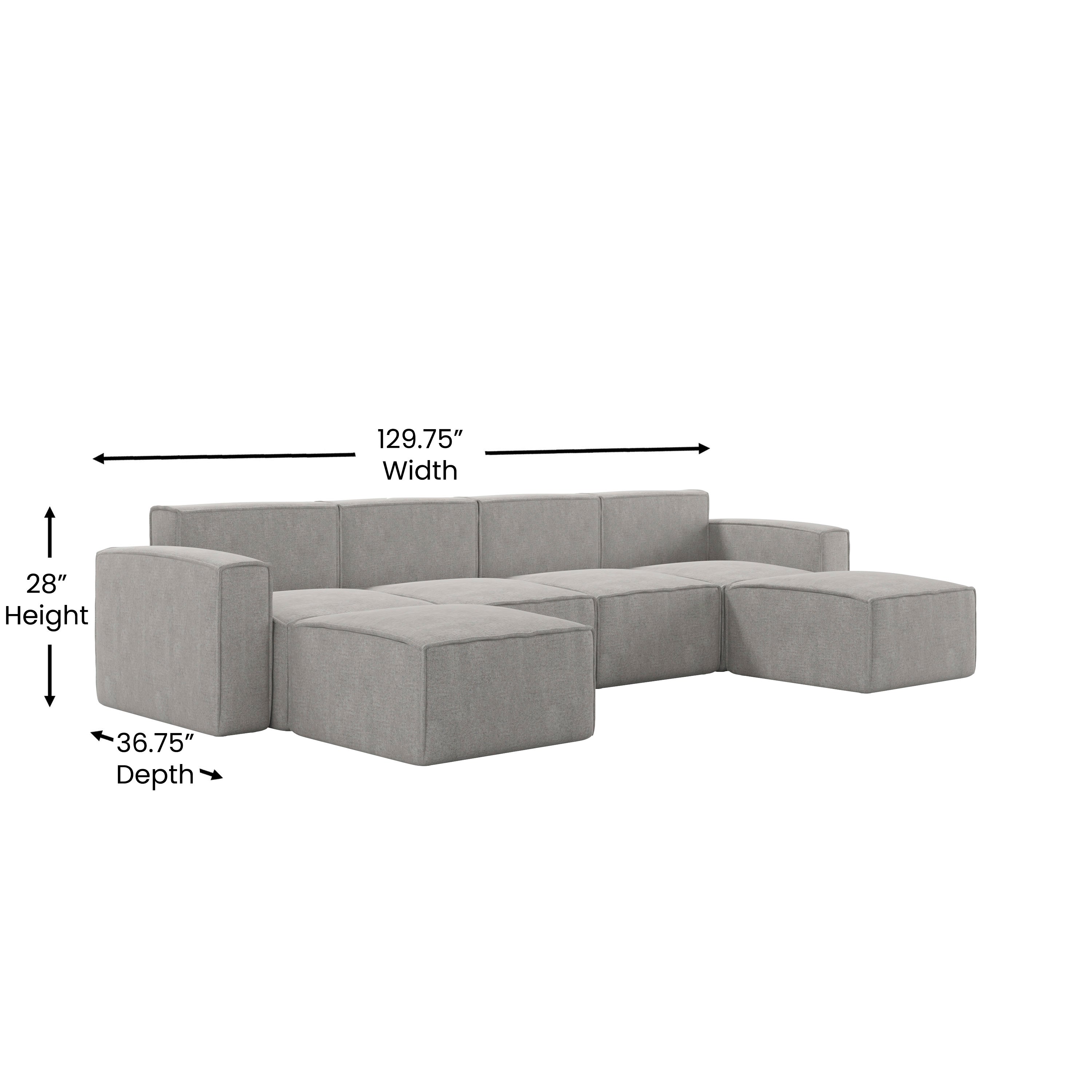 Bridgetown Luxury Modular Sectional Sofa