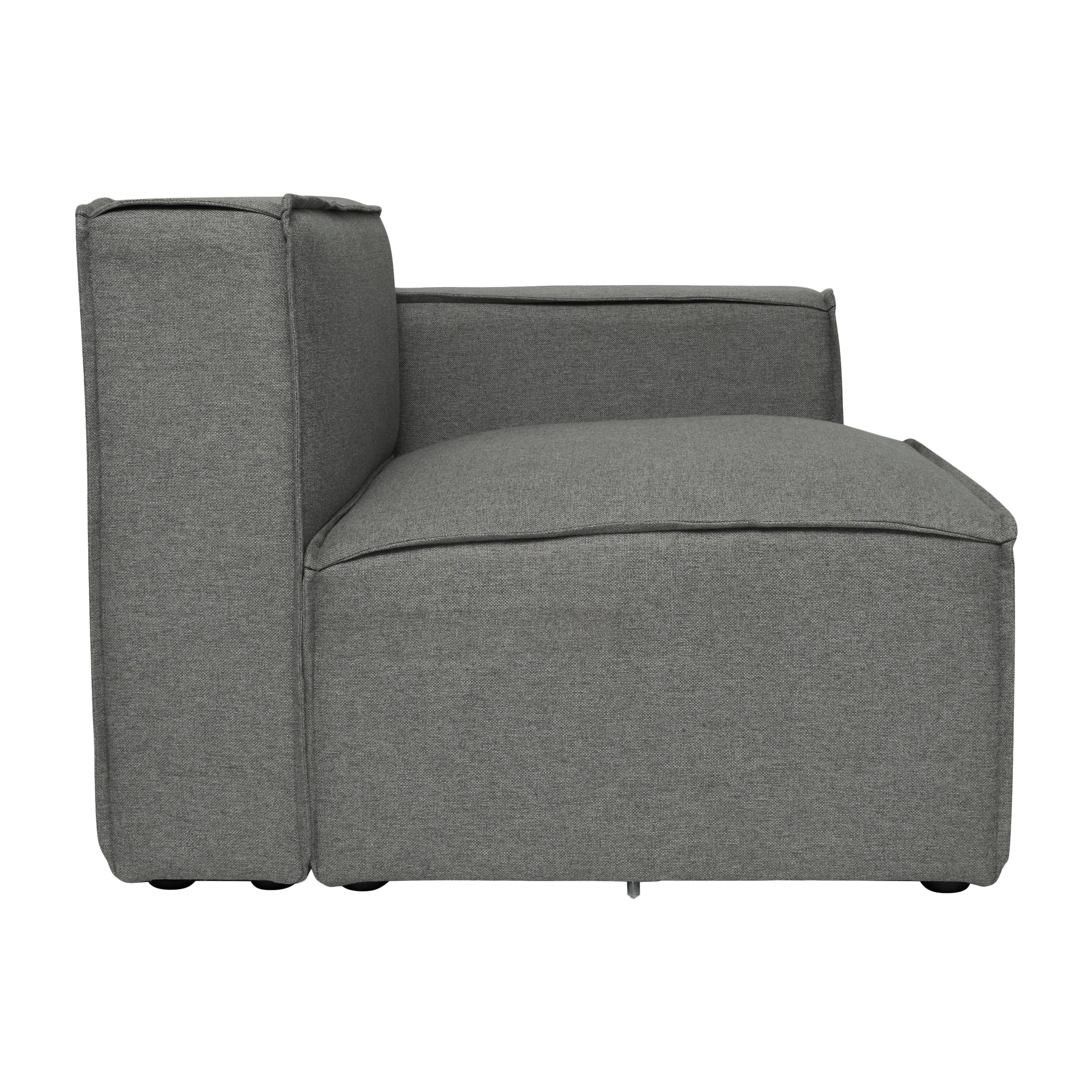 Bridgetown Luxury Modular Sectional Sofa Right Side with Arm Rest