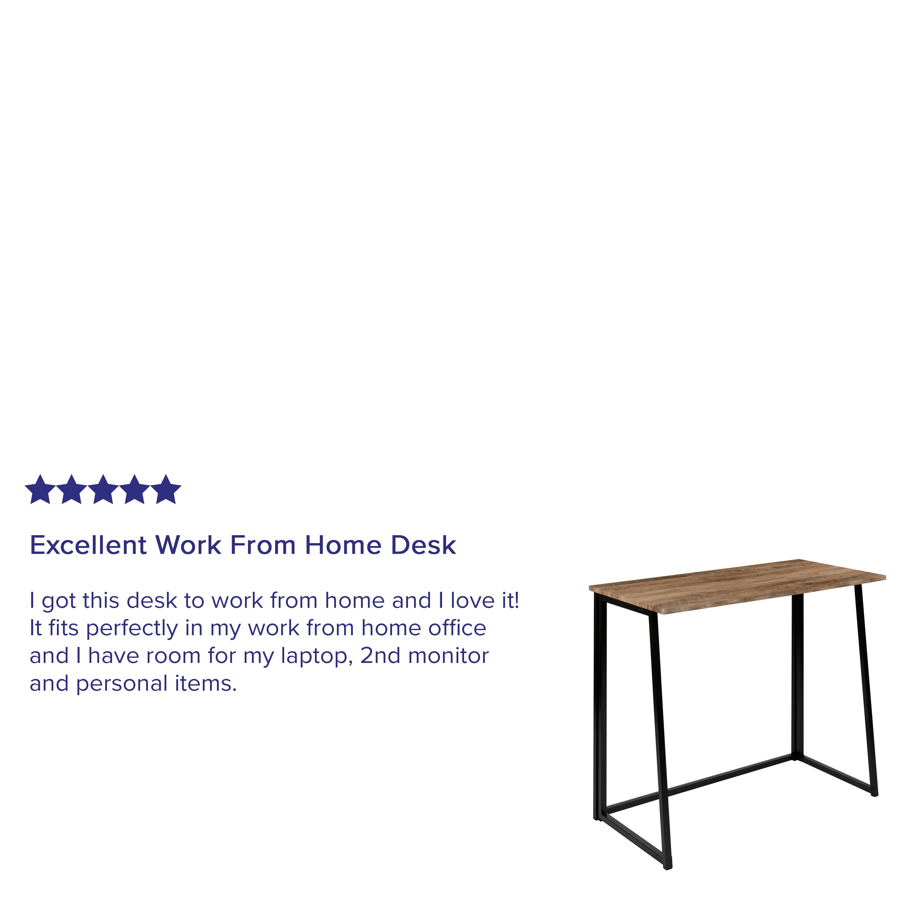 Small Home Office Folding Computer Desk - Laptop Desk