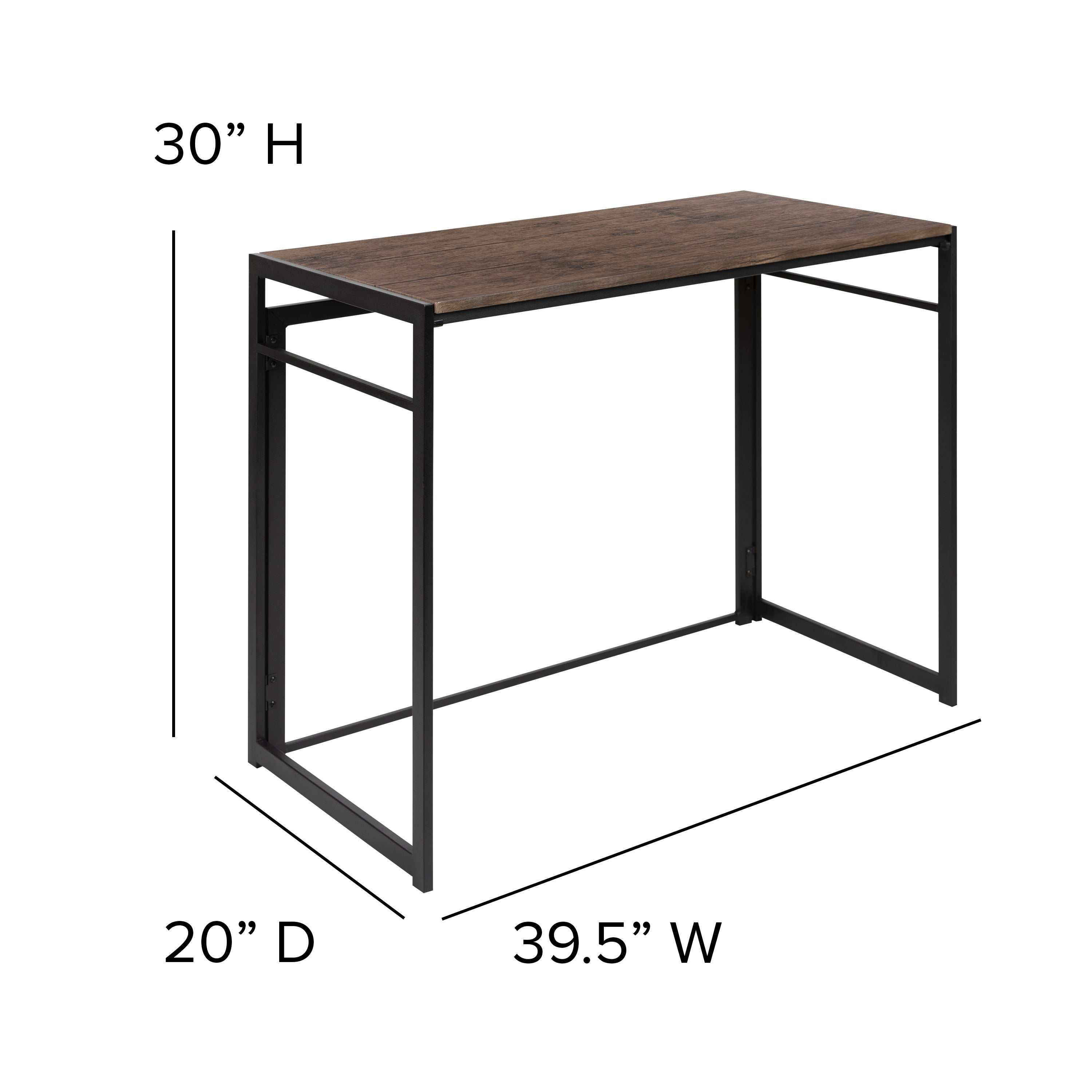 Home Office Folding Computer Desk - Laptop Desk
