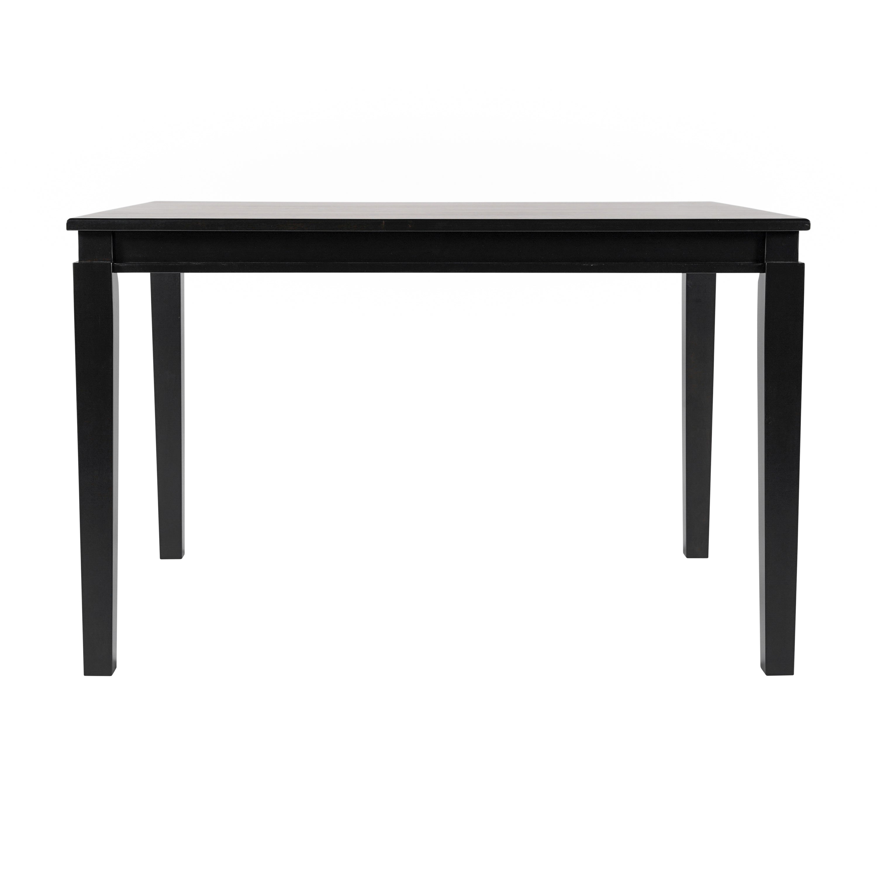 Henry Solid Wood Dining Table, Heavy Duty Rectangle Wood Table for 4
