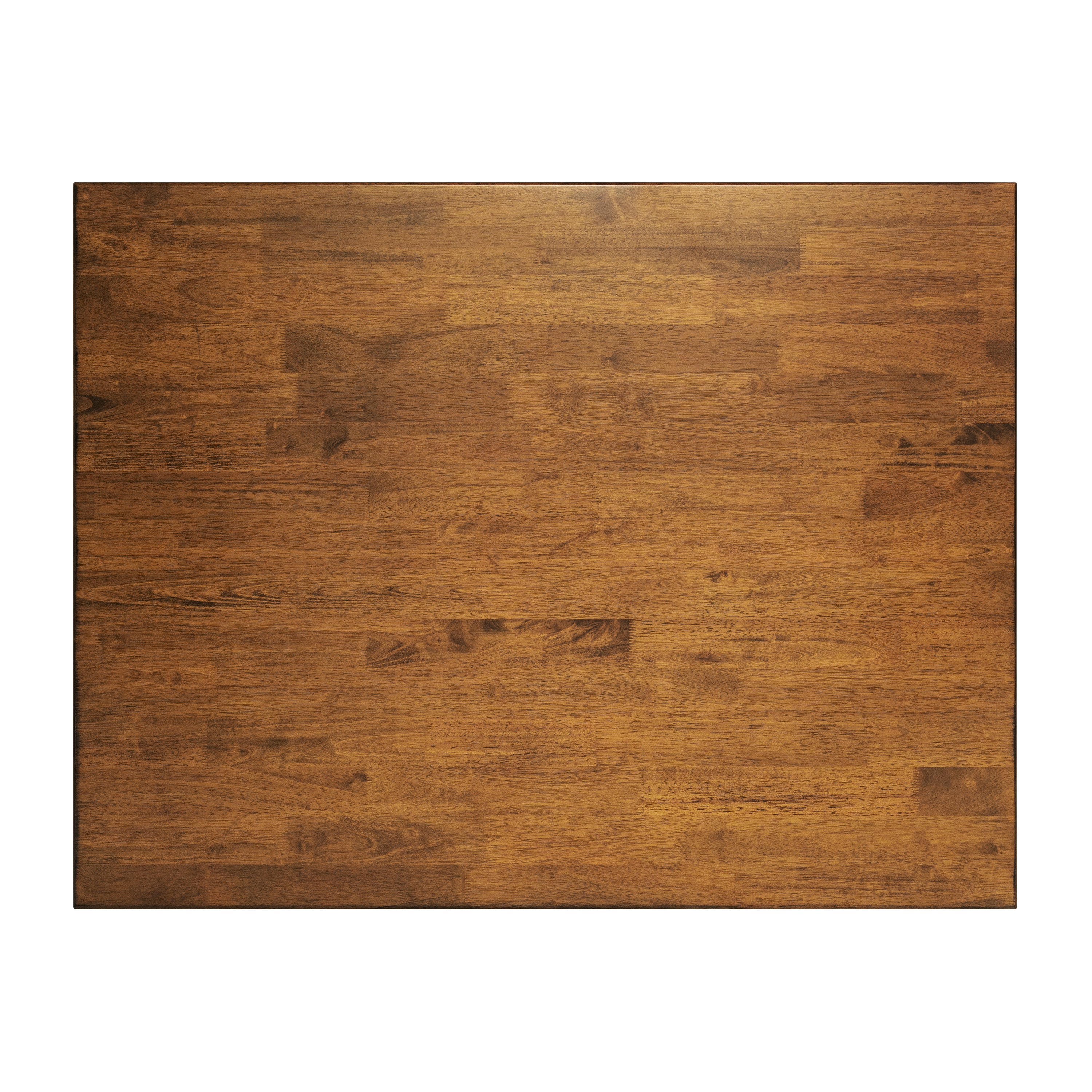 Henry Solid Wood Dining Table, Heavy Duty Rectangle Wood Table for 4