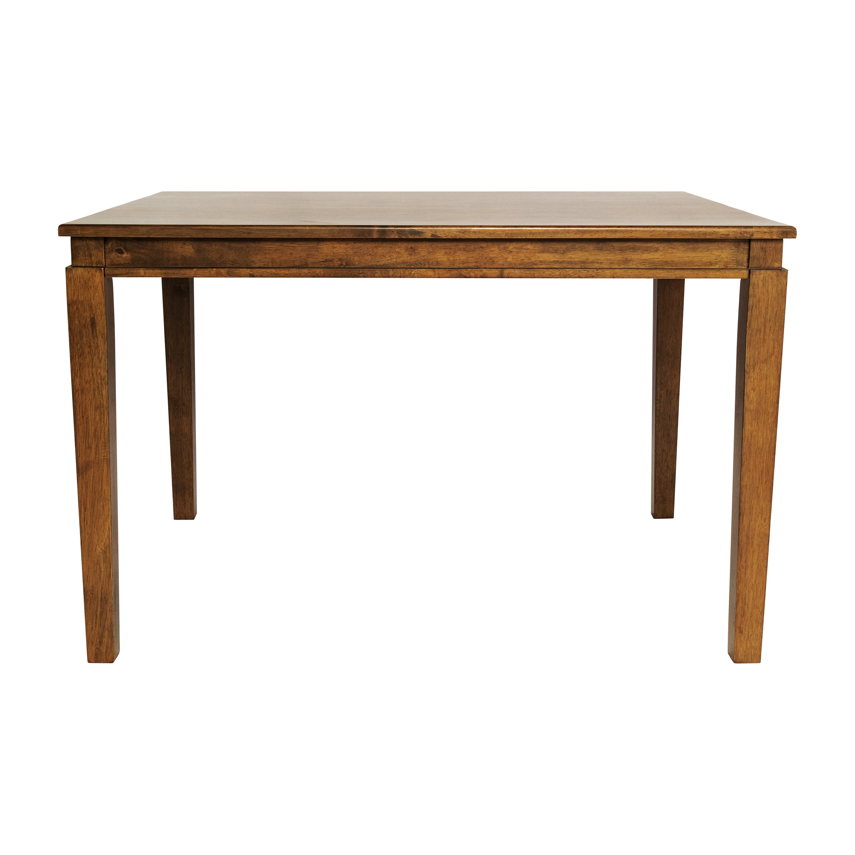 Henry Solid Wood Dining Table, Heavy Duty Rectangle Wood Table for 4