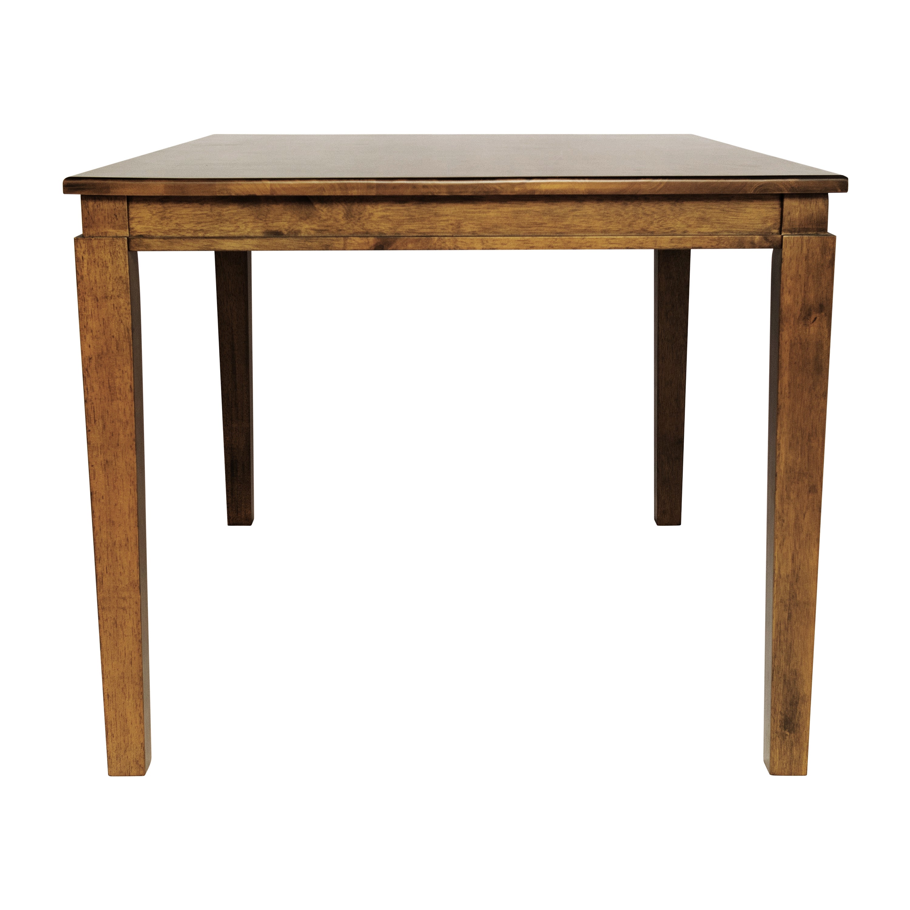 Henry Solid Wood Dining Table, Heavy Duty Rectangle Wood Table for 4