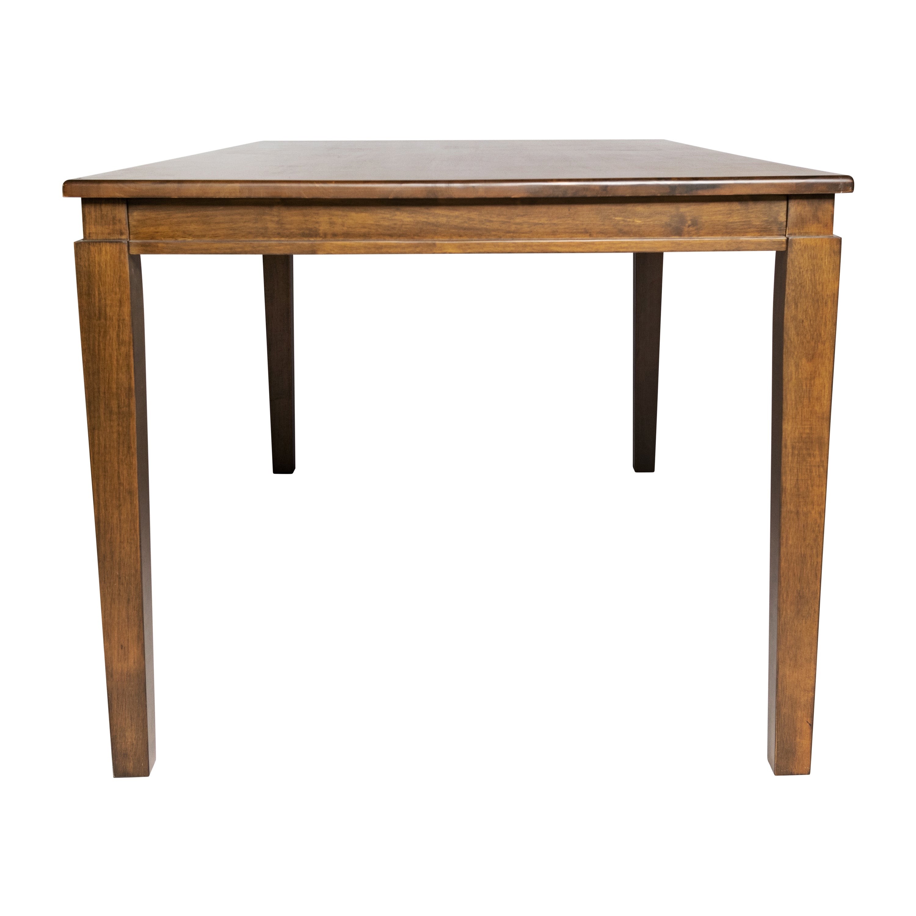 Henry Solid Wood Dining Table, Heavy Duty Rectangle Wood Table for 6