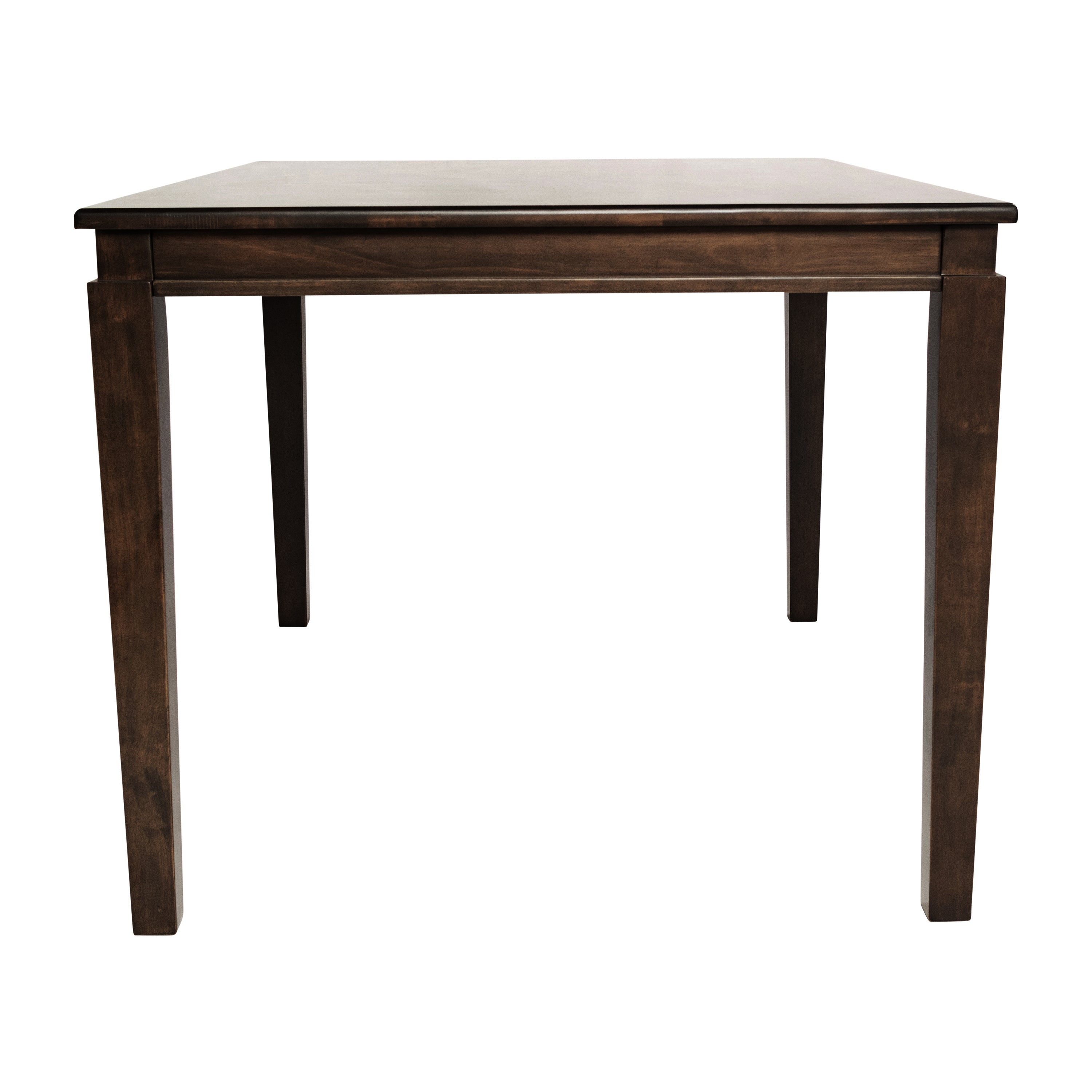 Henry Solid Wood Dining Table, Heavy Duty Rectangle Wood Table for 4