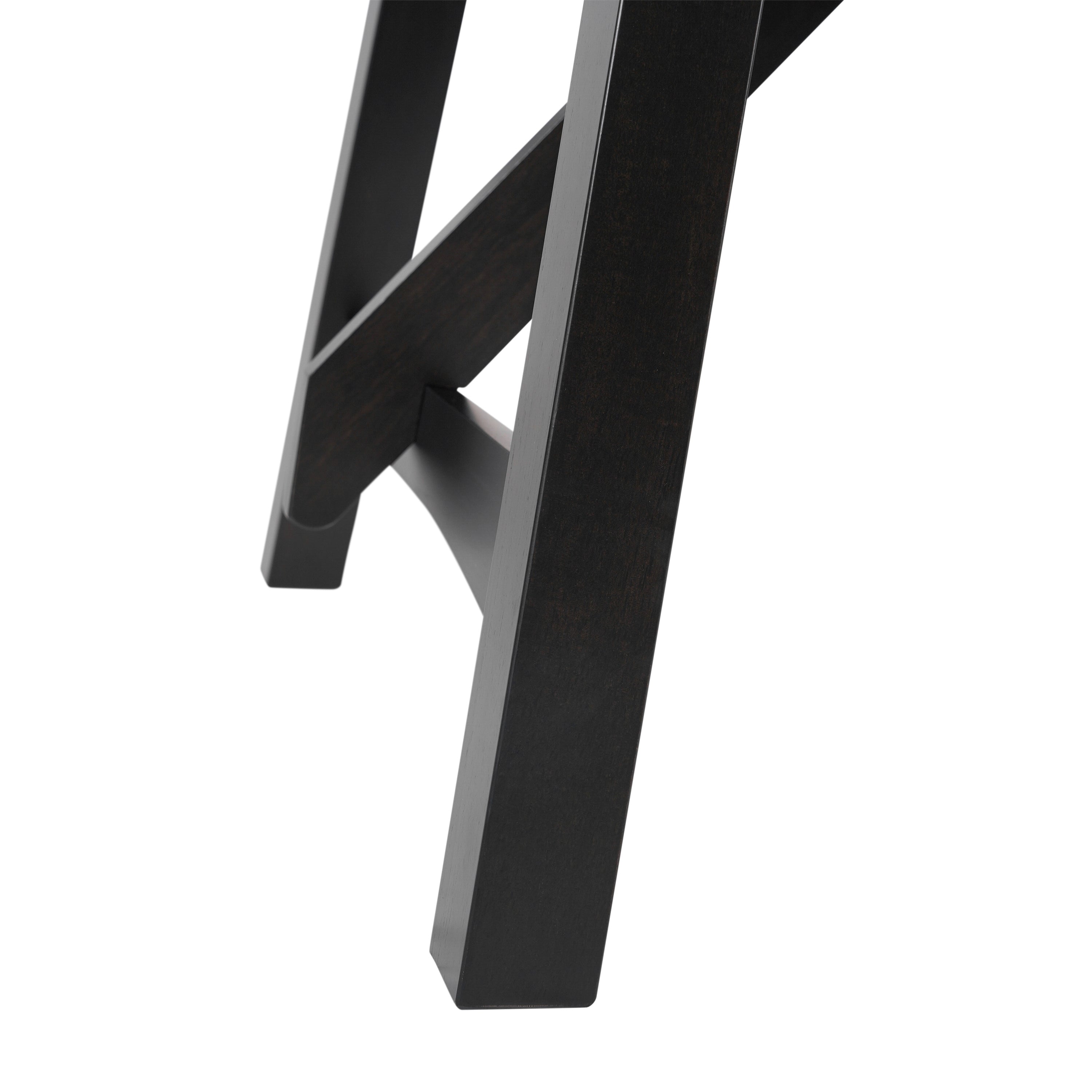 Everly Solid Wood Trestle Base Dining Table, Farmhouse Style Table with Seating for 6